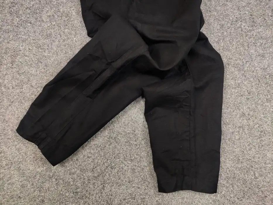 Mr P. Mr P. Porter Designer Black Cropped Mens Lined Cotton Pants Size US 34 / EU 50 - 3 Thumbnail
