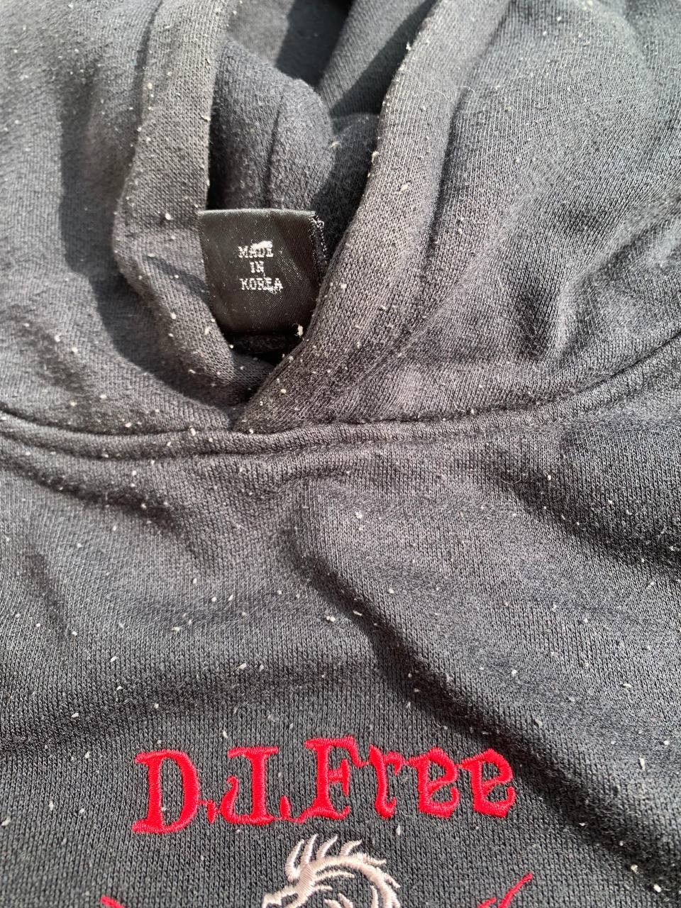 Japanese Brand Vintage Dragon & Flames Motive Embroidered Boxy Hoodie Size US L / EU 52-54 / 3 - 5 Thumbnail