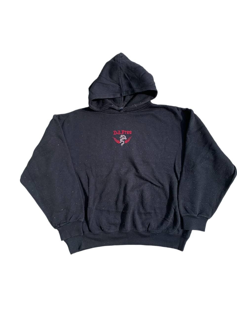 Japanese Brand Vintage Dragon & Flames Motive Embroidered Boxy Hoodie Size US L / EU 52-54 / 3 - 2 Thumbnail