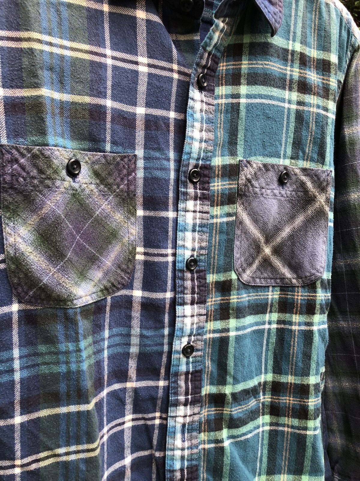 Uniqlo Uniqlo Flannel Multi Shadow Plaid Travis Scott Style Shirts Size US S / EU 44-46 / 1 - 8 Thumbnail