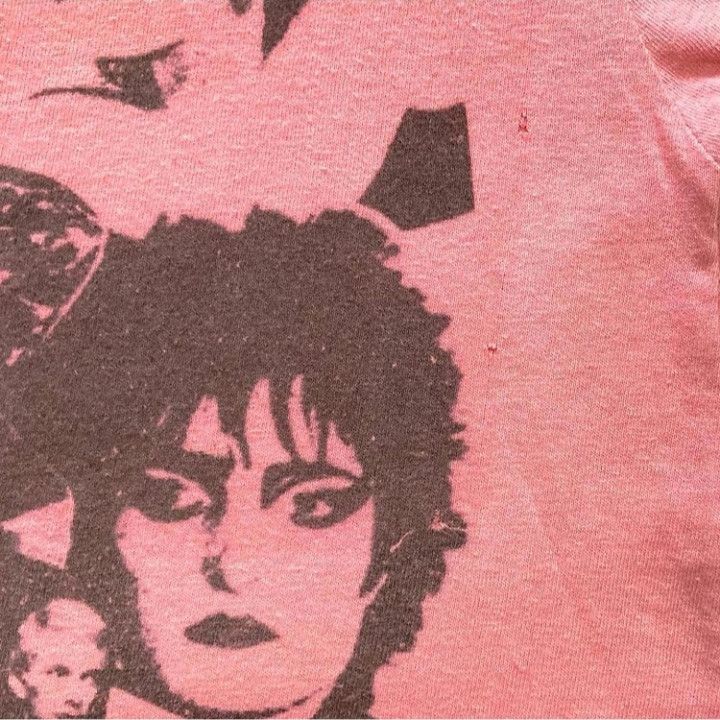Vintage 80s Siouxsie Sioux And Banshees Baby Doll Tee Size US S / EU 44-46 / 1 - 3 Thumbnail
