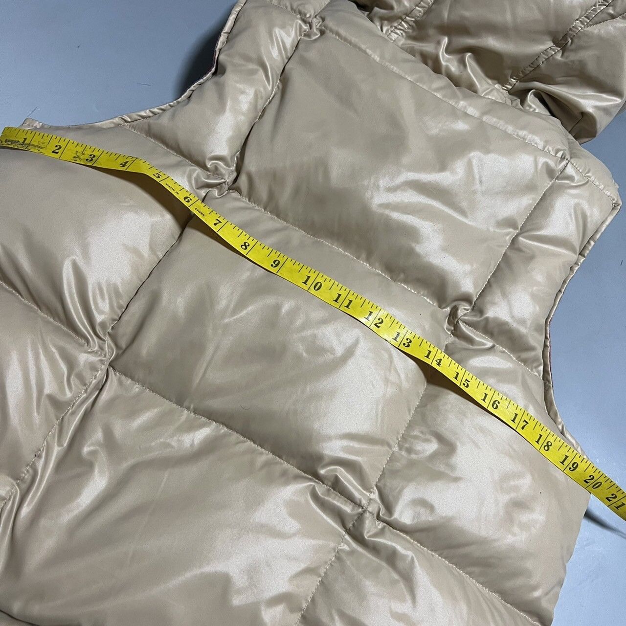 Bape BAPE APE HEAD Puffer vest beige/Red check Size US M / EU 48-50 / 2 - 8 Thumbnail