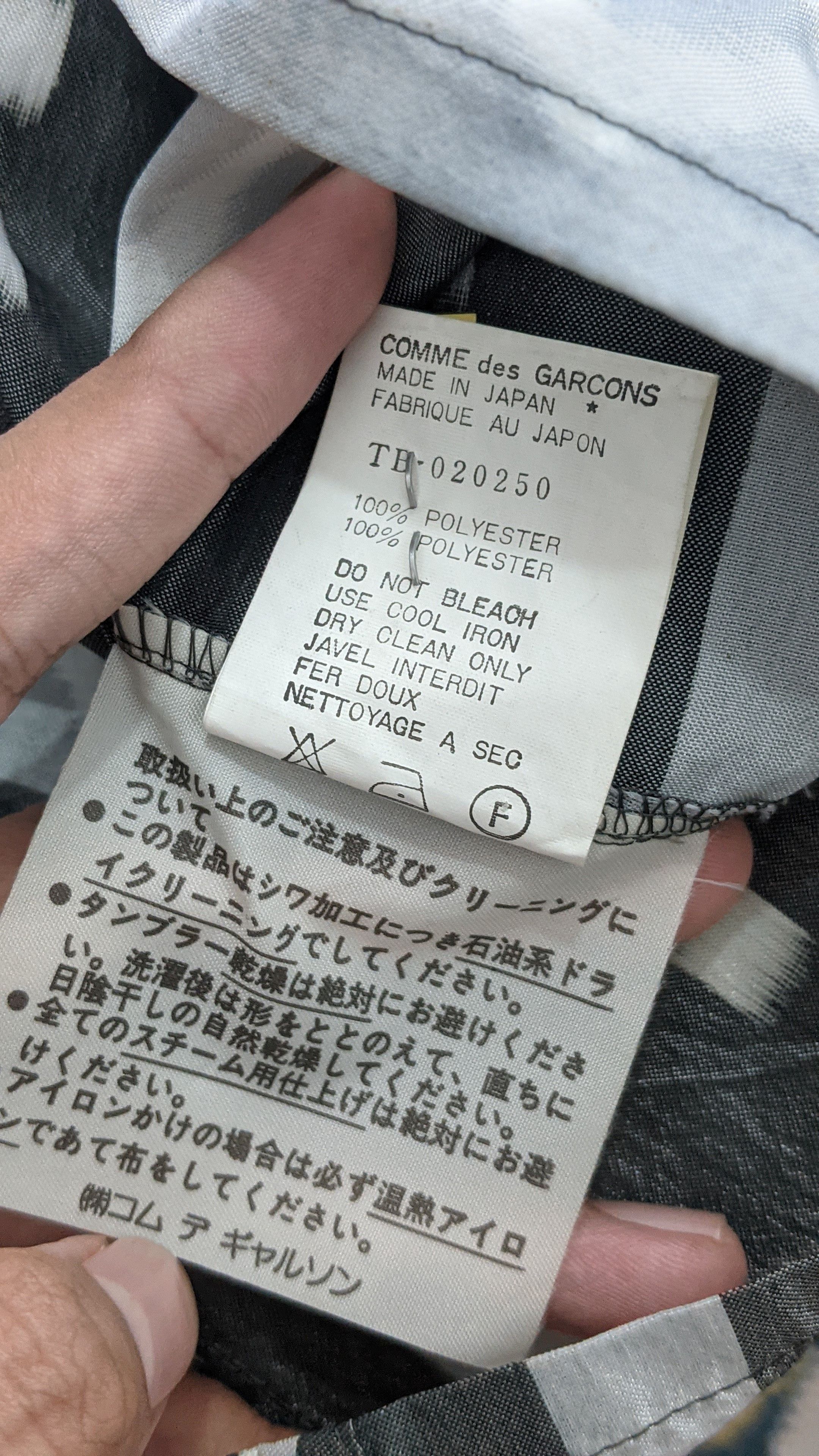 Comme des Garcons Tricot Comme Des Garcons CDG AD 1992 shirt Size US S / EU 44-46 / 1 - 4 Thumbnail