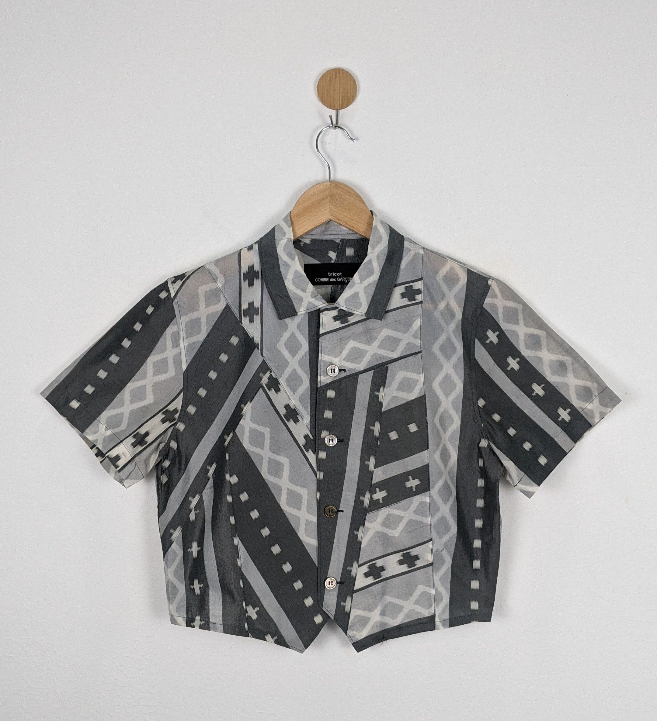 Comme des Garcons Tricot Comme Des Garcons CDG AD 1992 shirt Size US S / EU 44-46 / 1 - 1 Thumbnail