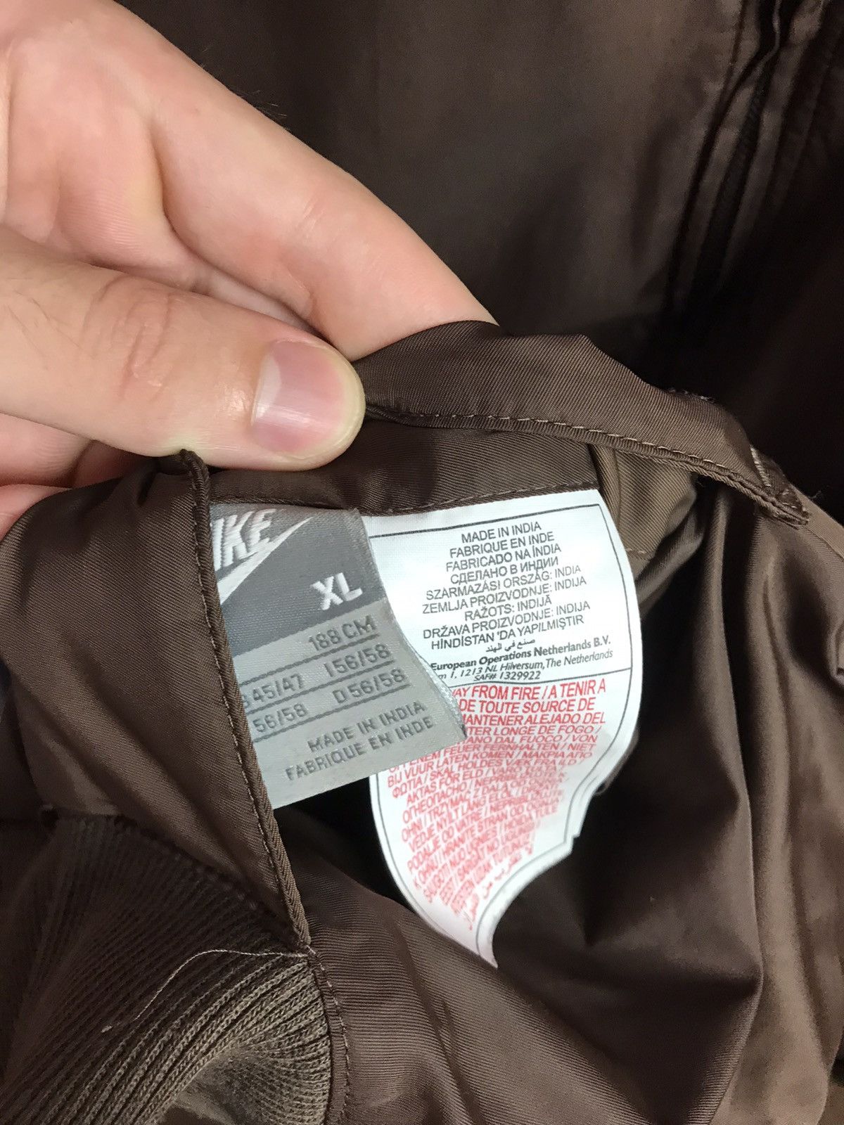 Nike × Vintage Vintage Nike reversible jacket Size US XL / EU 56 / 4 - 7 Thumbnail