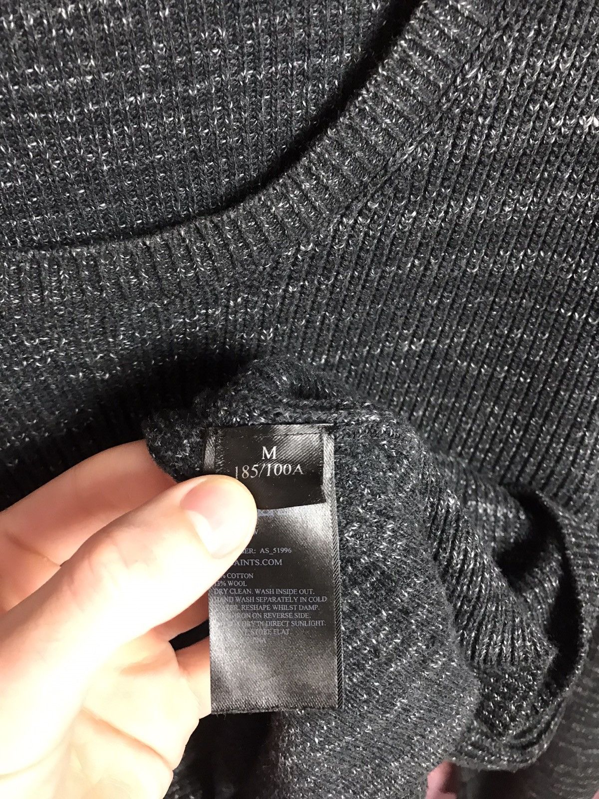 Allsaints Allsaints luxury streetwear sweater Size US L / EU 52-54 / 3 - 5 Thumbnail