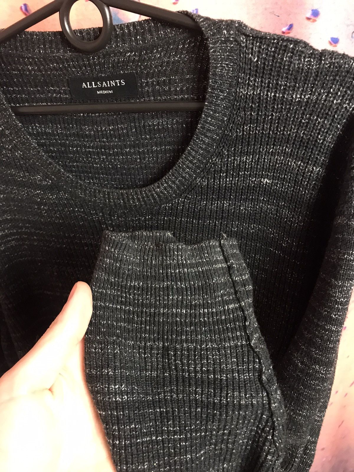 Allsaints Allsaints luxury streetwear sweater Size US L / EU 52-54 / 3 - 4 Thumbnail