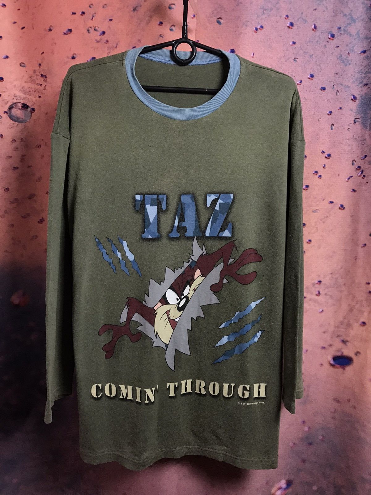 Vintage Vintage TAZ Loney Tunes 90s movie Size US L / EU 52-54 / 3 - 2 Thumbnail