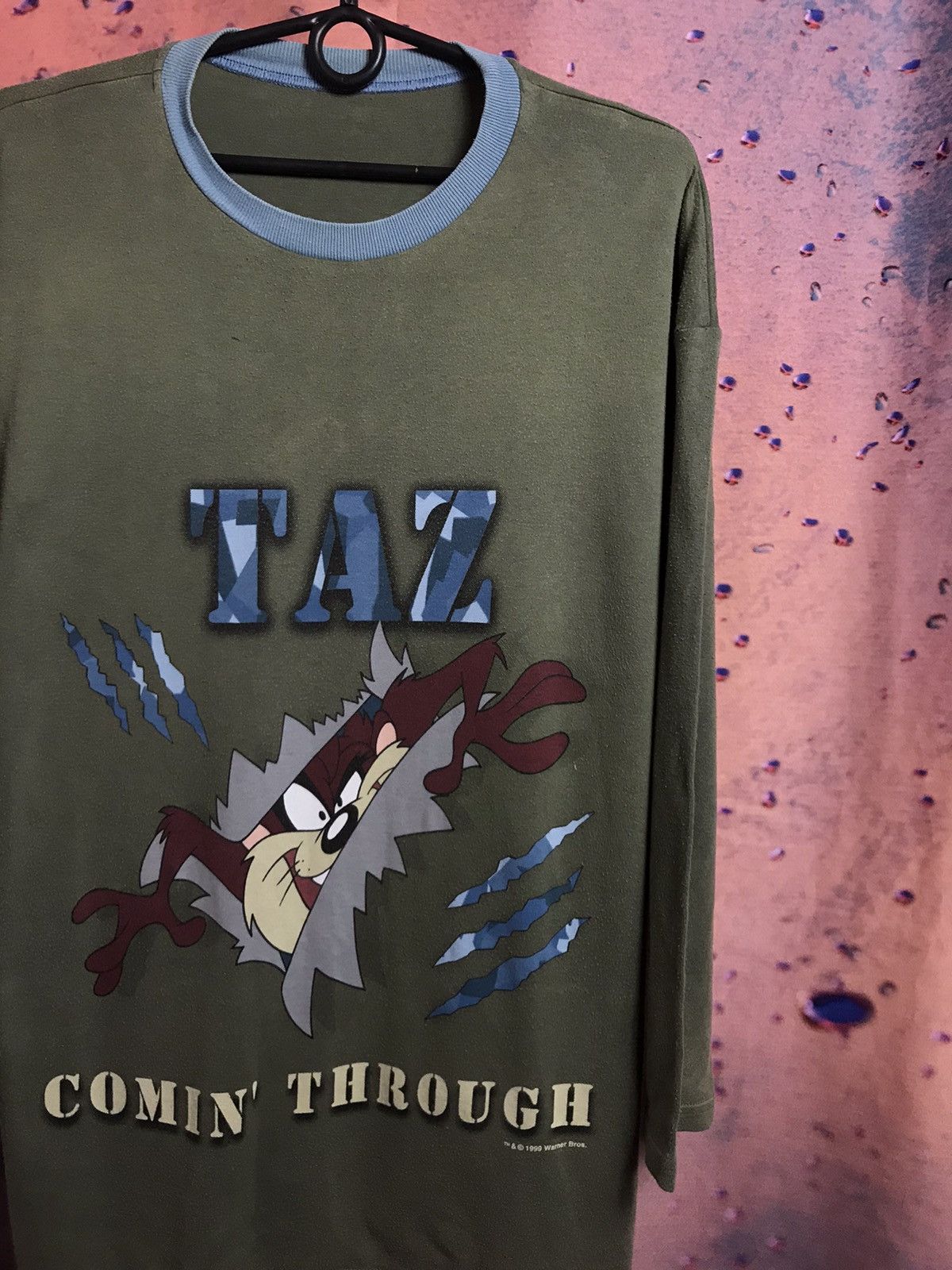 Vintage Vintage TAZ Loney Tunes 90s movie Size US L / EU 52-54 / 3 - 1 Thumbnail