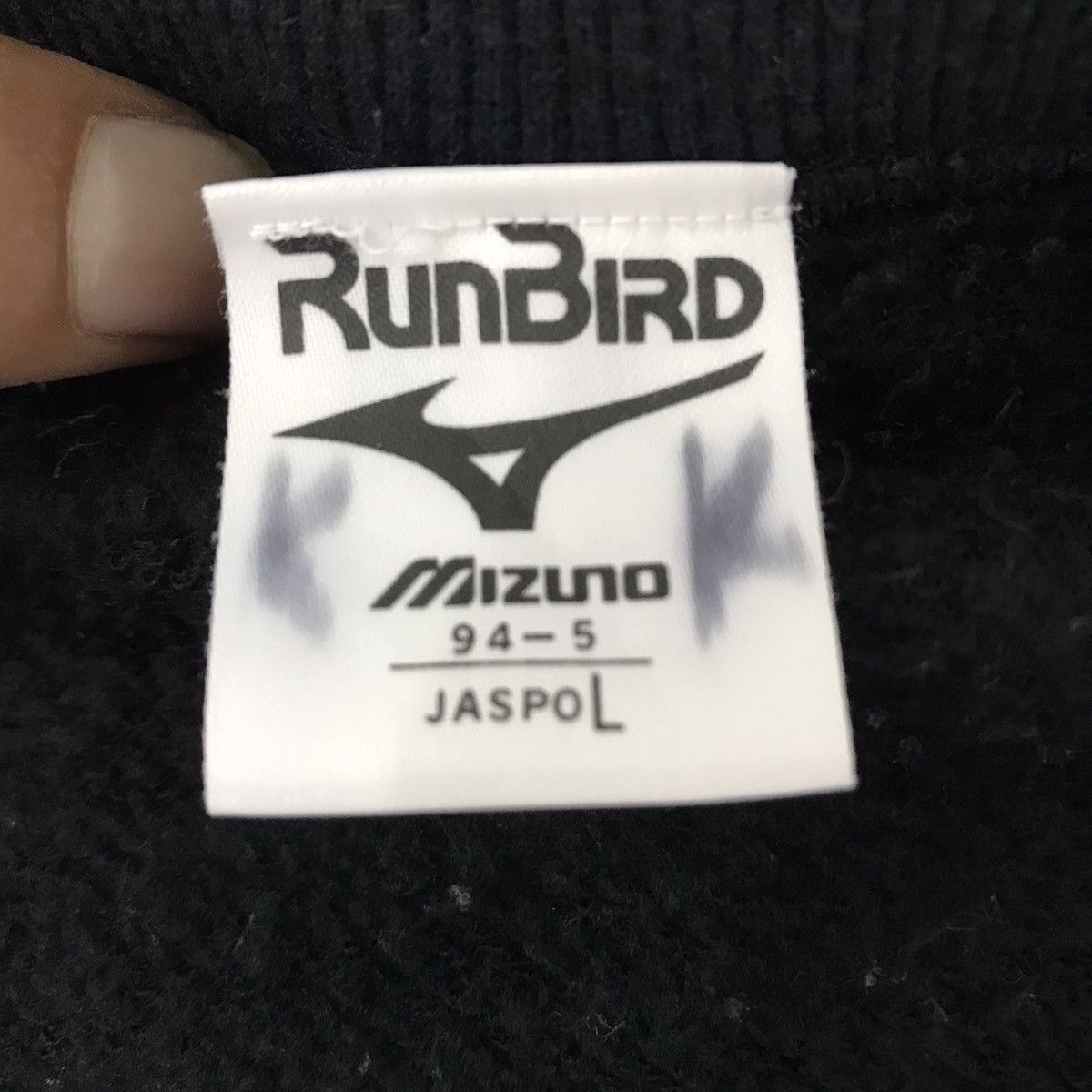 Japanese Brand × Mizuno Run Bird Spell out Big Logo Sweatshirt Size US L / EU 52-54 / 3 - 4 Thumbnail