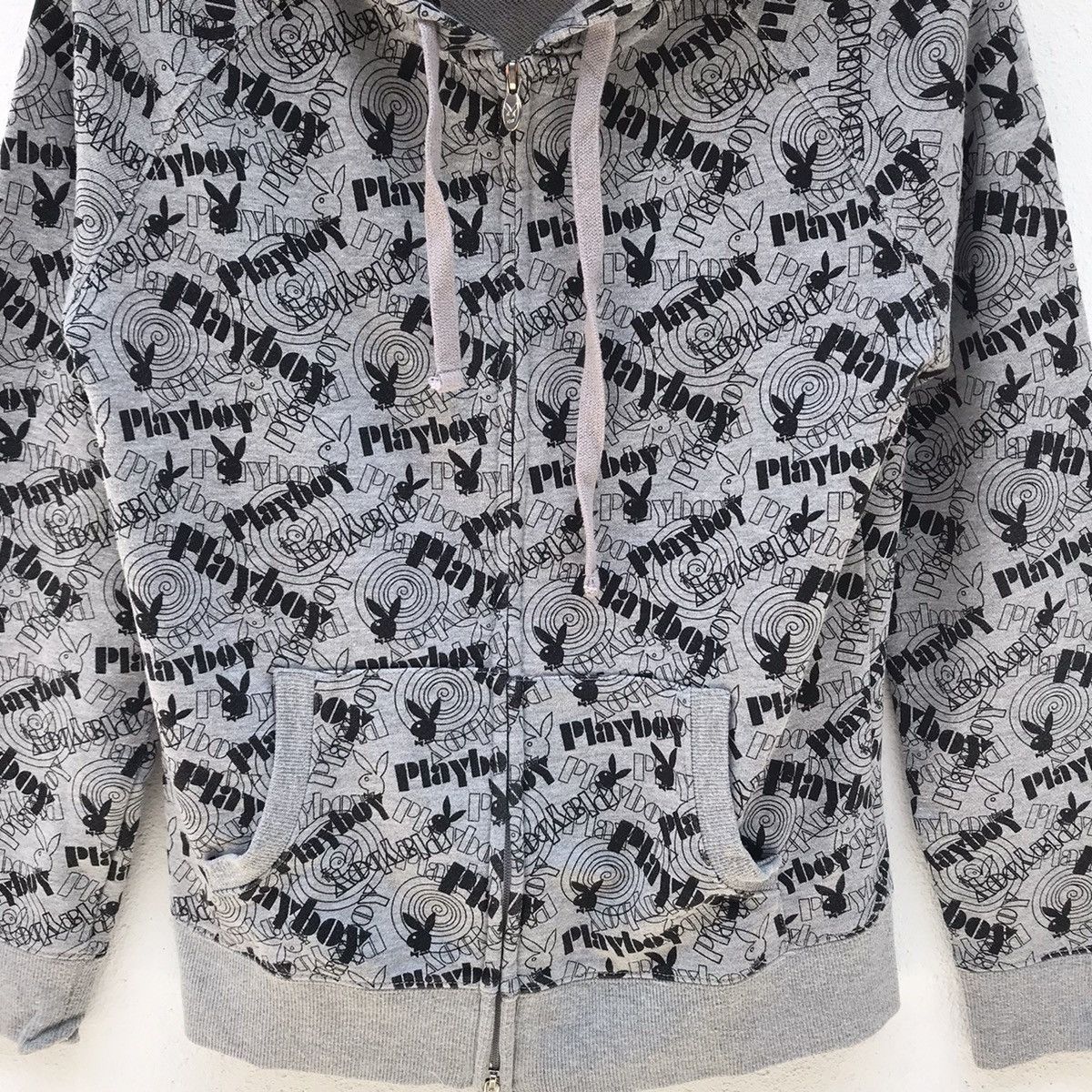 Playboy × Vintage Vintage Playboy Monogram Hoodie Sweatshirt Size US XS / EU 42 / 0 - 3 Thumbnail