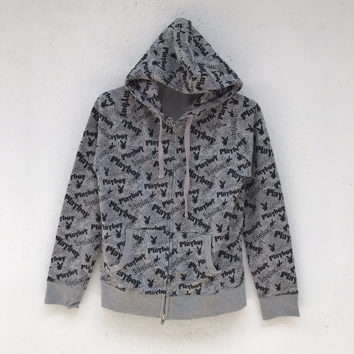 Playboy × Vintage Vintage Playboy Monogram Hoodie Sweatshirt Size US XS / EU 42 / 0 - 1 Thumbnail