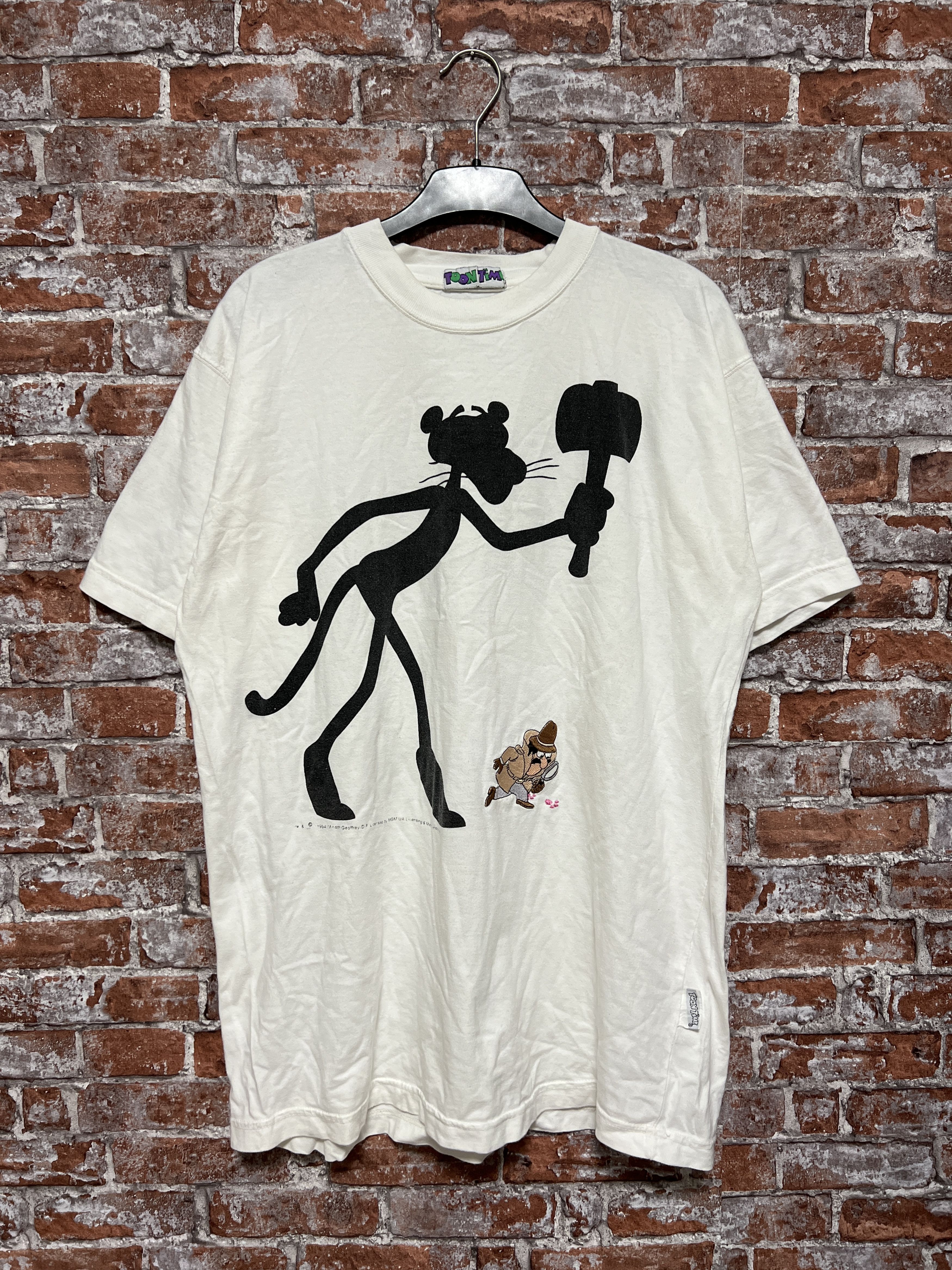 Cartoon Network × Vintage Vintage 1994 Pink Panther Movie T-shirt Size US L / EU 52-54 / 3 - 1 Thumbnail