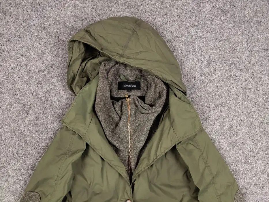 Nanushka Nanushka Designer Light Oliver Hooded Parka Women's Jacket Size S / US 4 / IT 40 - 3 Thumbnail