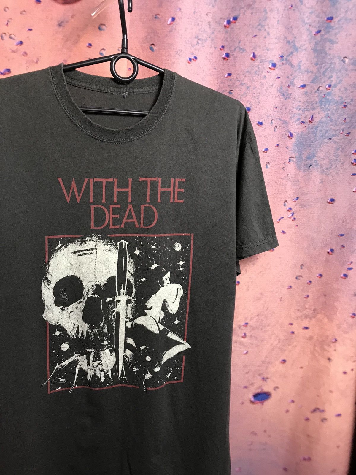 Band Tees × Vintage Vintage With the Dead band rock tee Size US XL / EU 56 / 4 - 1 Thumbnail