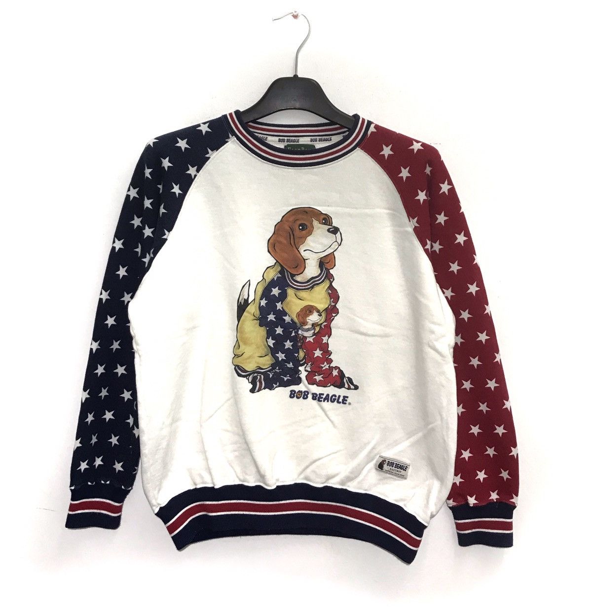 Japanese Brand Bob Beagle Eastboy Mirror Sweatshirt Size US M / EU 48-50 / 2 - 1 Thumbnail