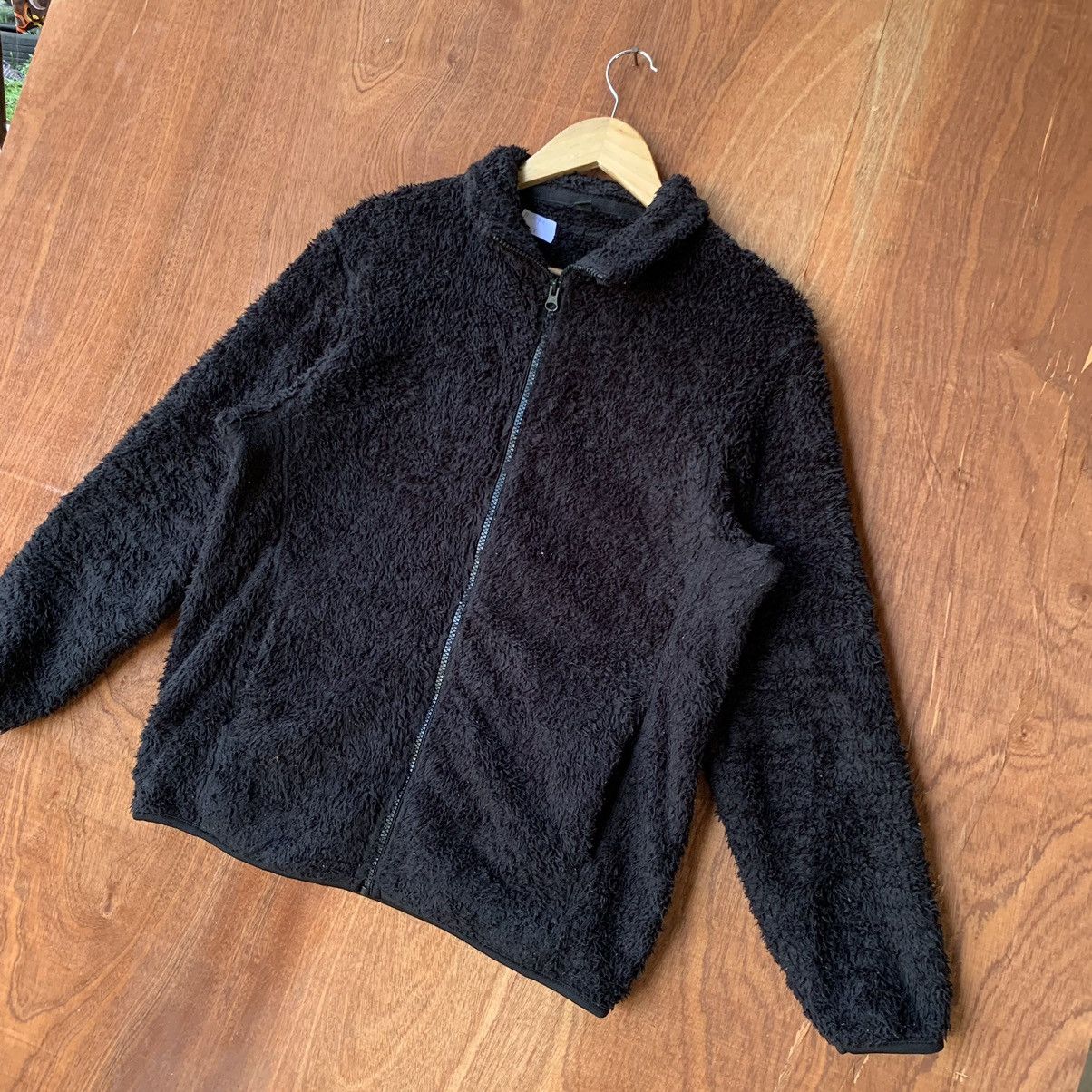 Japanese Brand × Uniqlo Uniqlo fleece sherpa jacket zipper Size US M / EU 48-50 / 2 - 3 Thumbnail