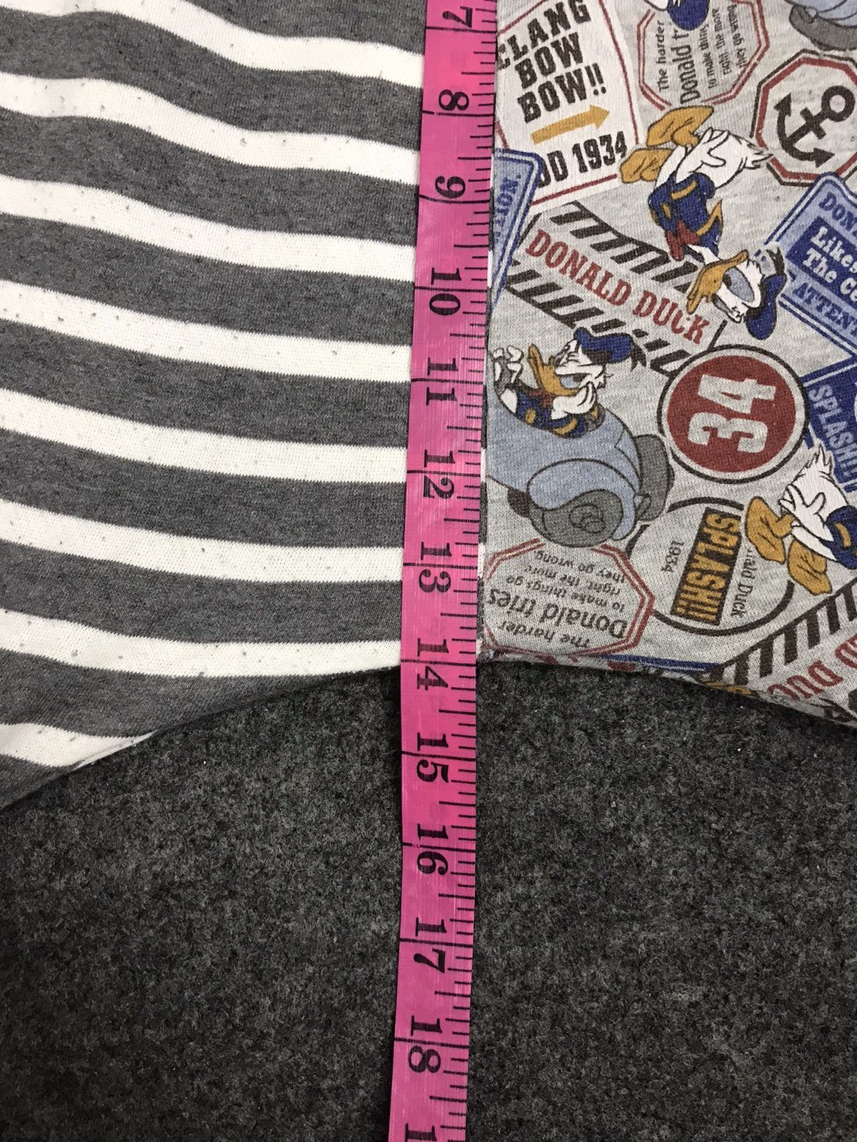 Anime Vtg Disney Donald Duck Sleeping Pant Full All Over Printed Size 31" - 5 Thumbnail