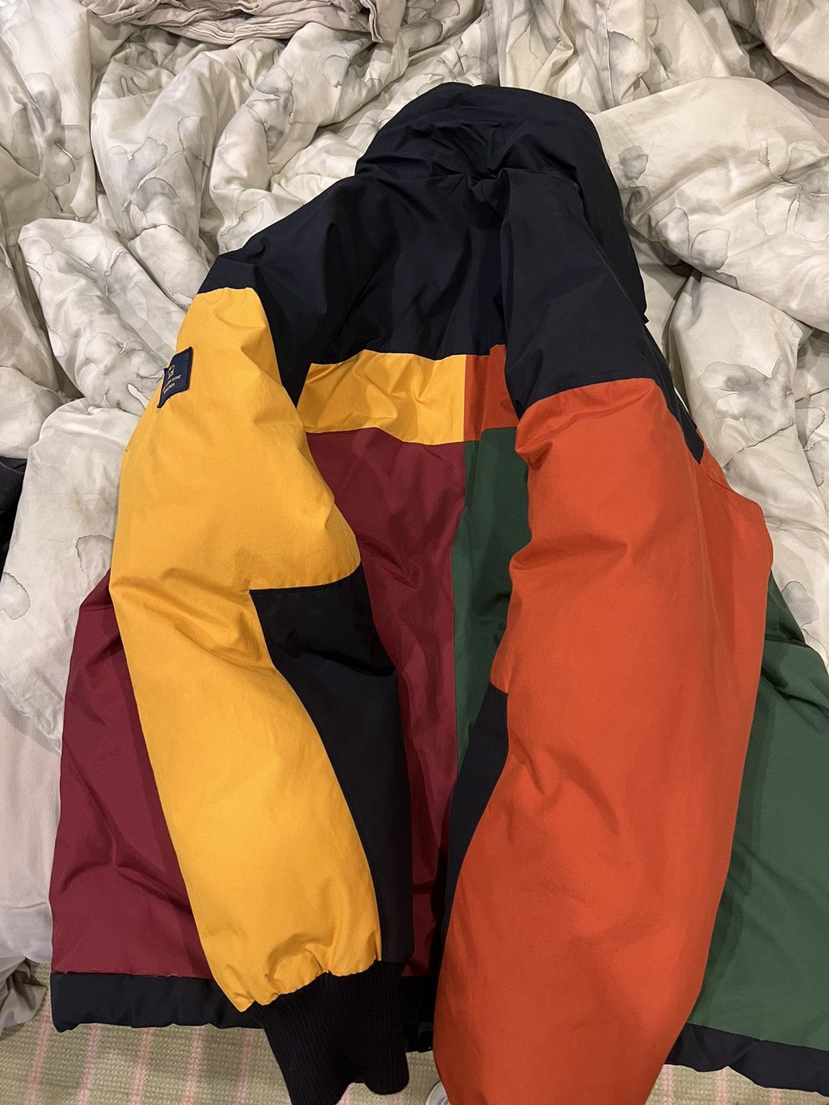 Aime Leon Dore × Woolrich Woolen Mills Color Block Down Jacket - L Size US L / EU 52-54 / 3 - 6 Thumbnail