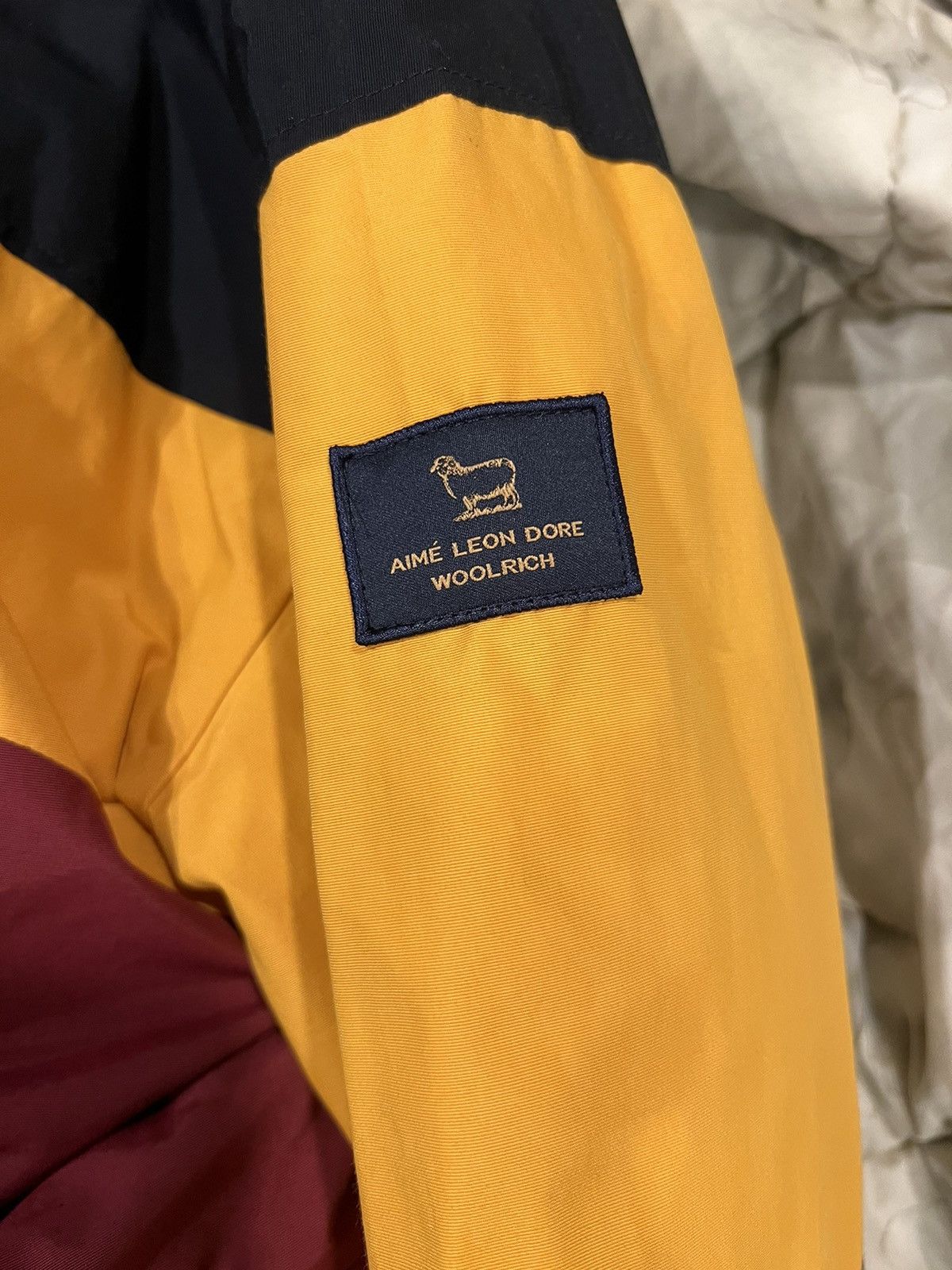 Aime Leon Dore × Woolrich Woolen Mills Color Block Down Jacket - L Size US L / EU 52-54 / 3 - 8 Thumbnail