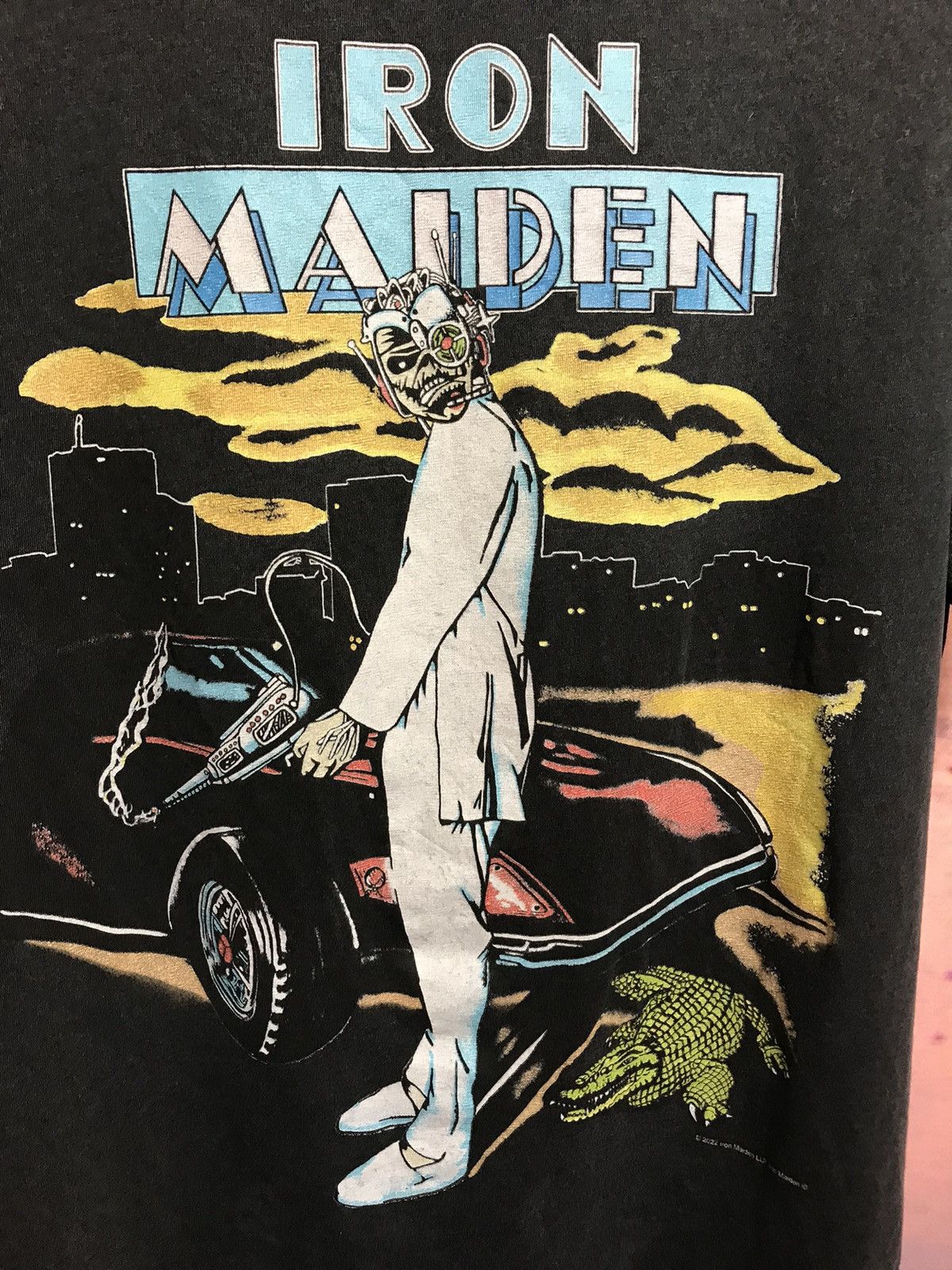 Band Tees × Iron Maiden × Vintage Vintage Iron Maiden band rock tee Size US XL / EU 56 / 4 - 3 Thumbnail