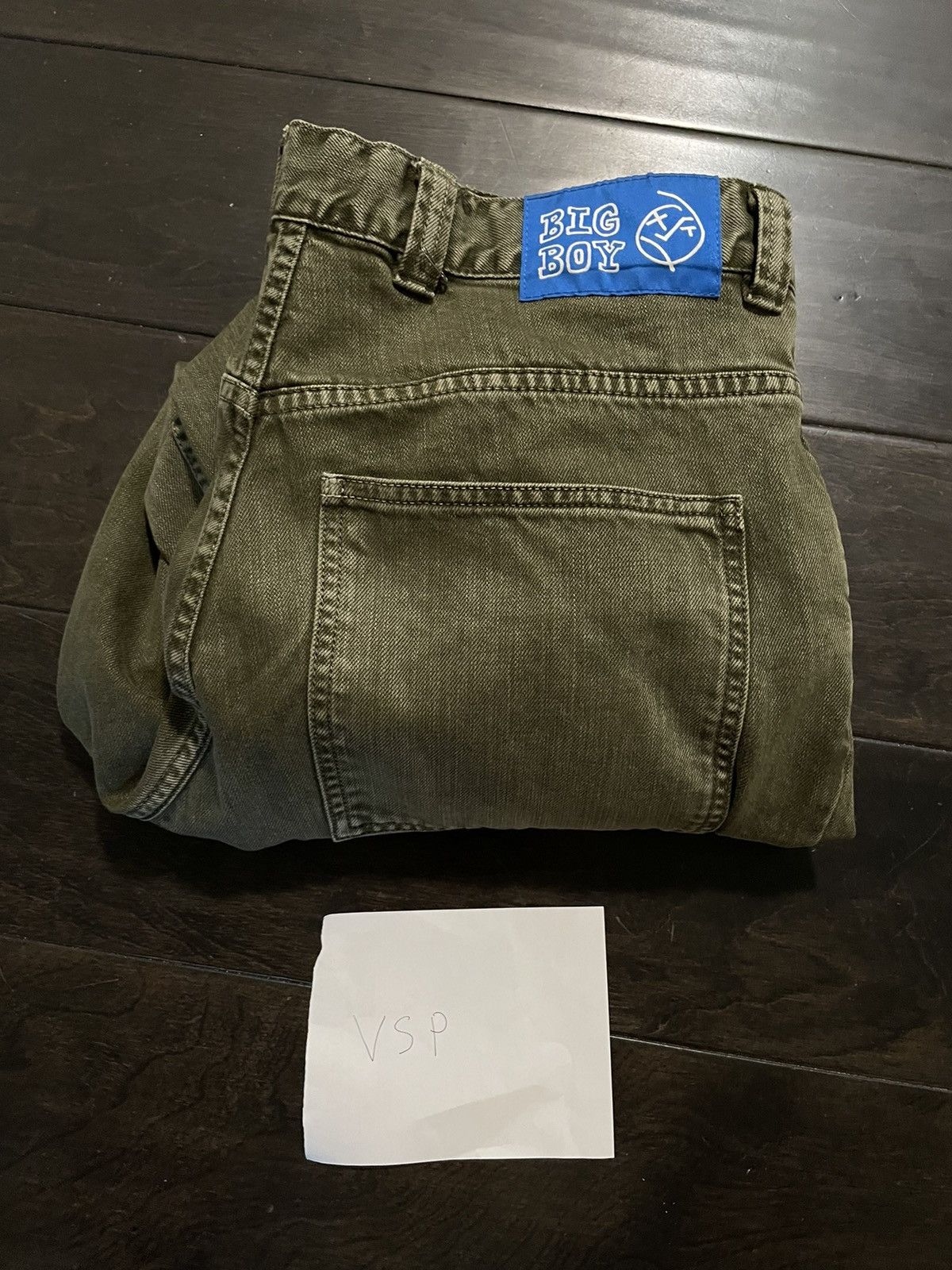 Polar Skate Co. Polar Big Boys Army Green Work Pants | Grailed