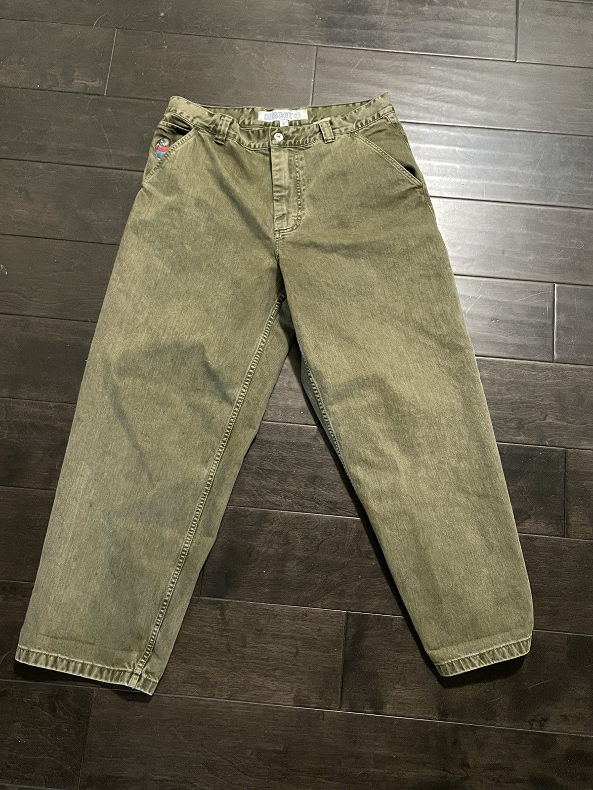 Polar Skate Co. Polar Big Boys Army Green Work Pants | Grailed