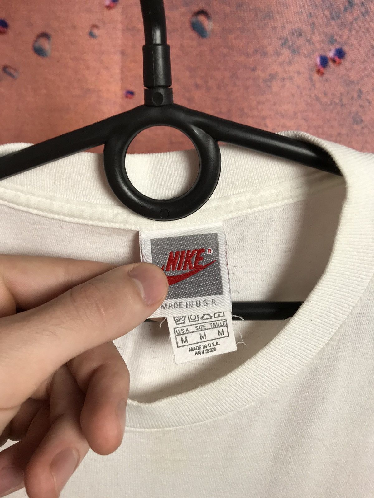 Nike × Vintage Vintage Nike made in USA tee Size US M / EU 48-50 / 2 - 4 Thumbnail