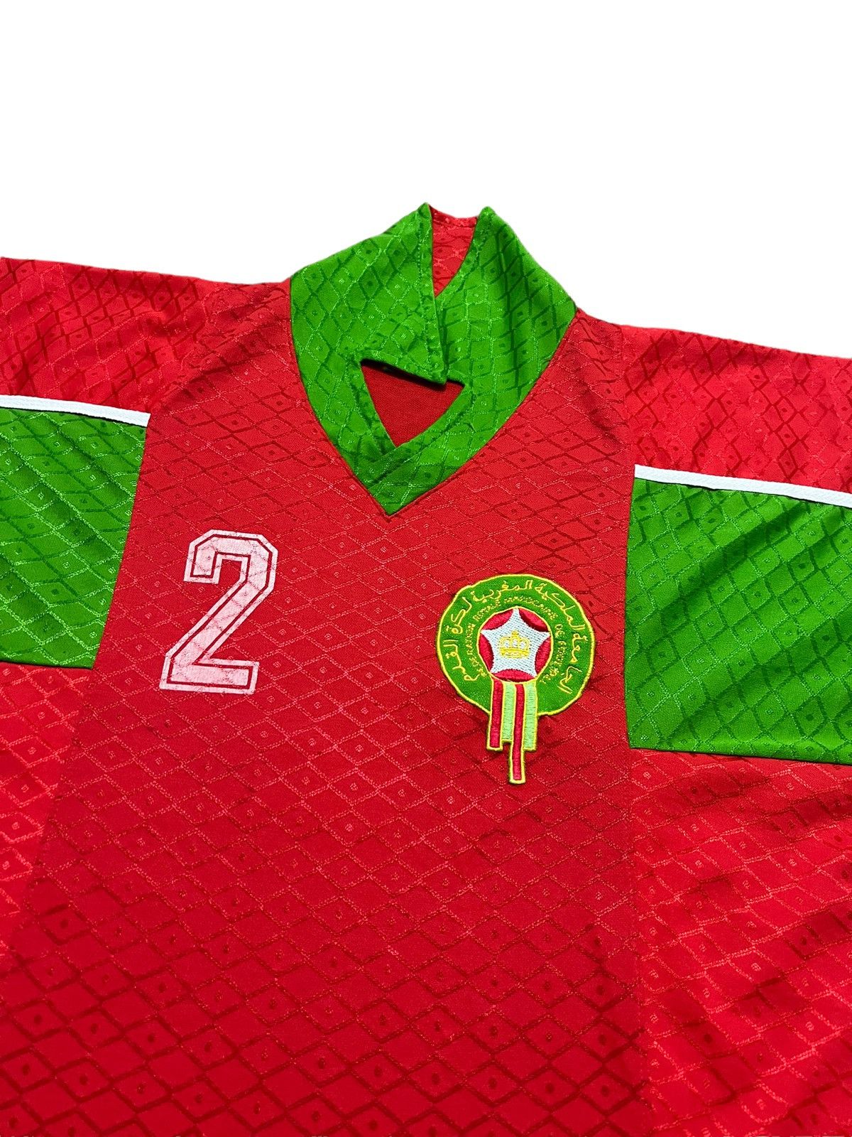 Vintage Vintage Morocco/Maghribi World Cup Jersey Size US L / EU 52-54 / 3 - 5 Thumbnail