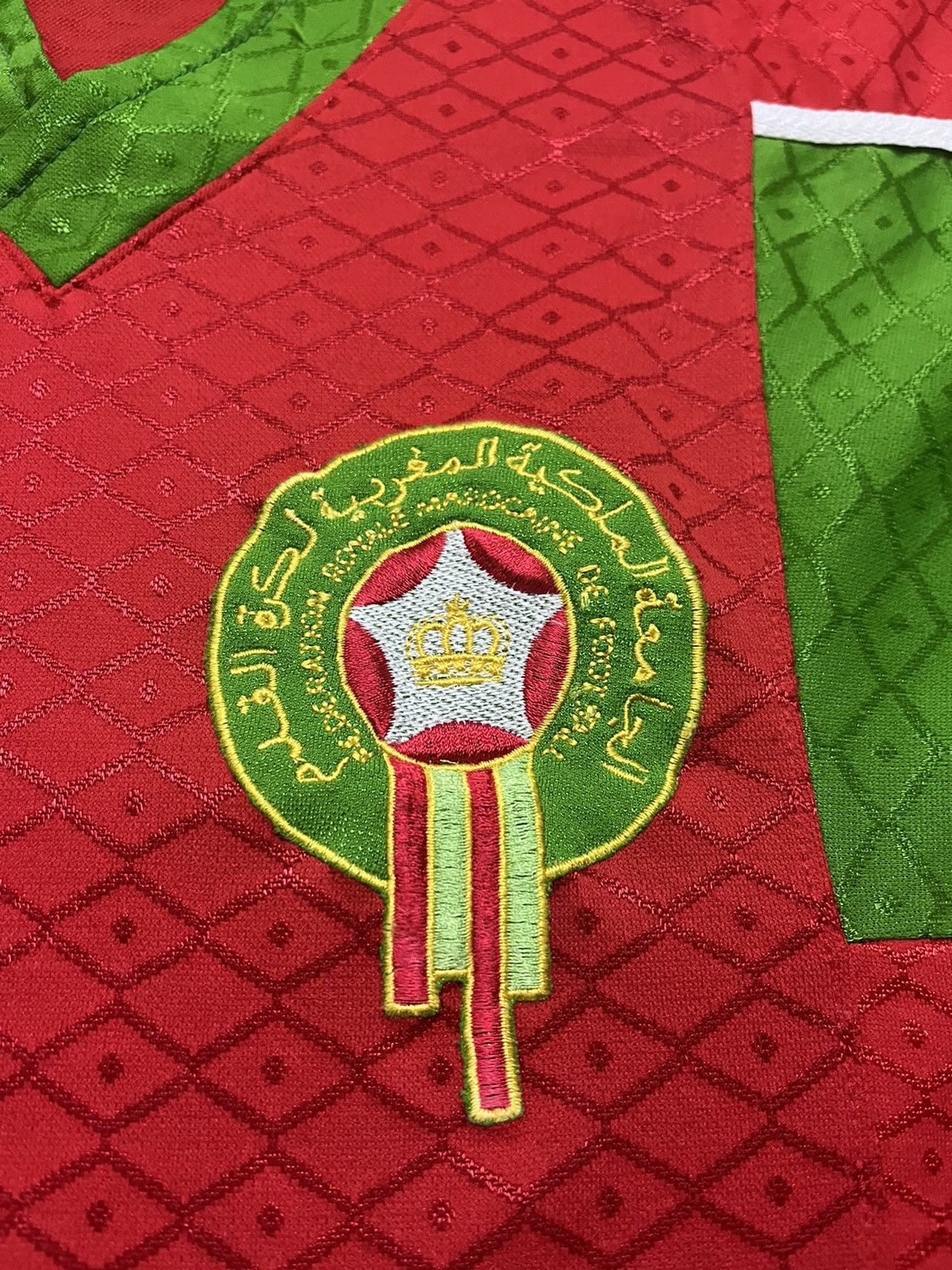 Vintage Vintage Morocco/Maghribi World Cup Jersey Size US L / EU 52-54 / 3 - 6 Thumbnail
