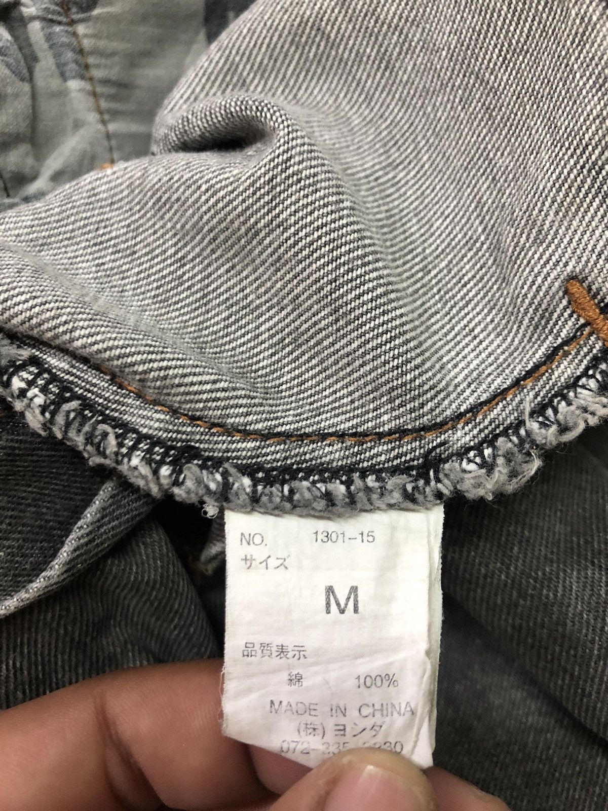 Vintage VINTAGE HED GEHOP COMING FROM NY DISTRESSED DENIM Size US 30 / EU 46 - 14 Thumbnail
