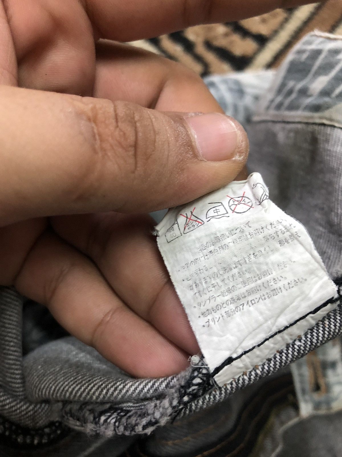 Vintage VINTAGE HED GEHOP COMING FROM NY DISTRESSED DENIM Size US 30 / EU 46 - 15 Thumbnail