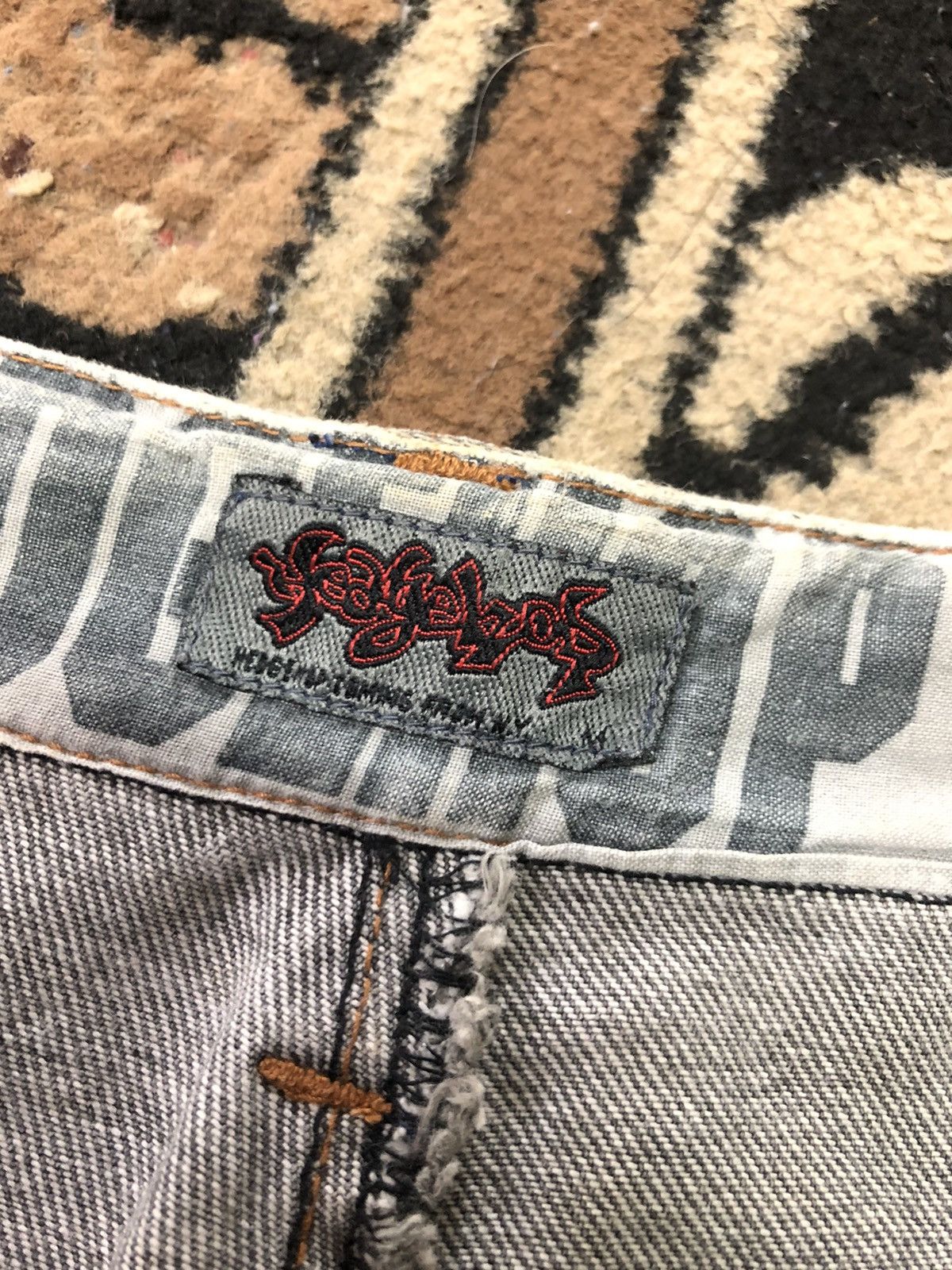 Vintage VINTAGE HED GEHOP COMING FROM NY DISTRESSED DENIM Size US 30 / EU 46 - 13 Thumbnail