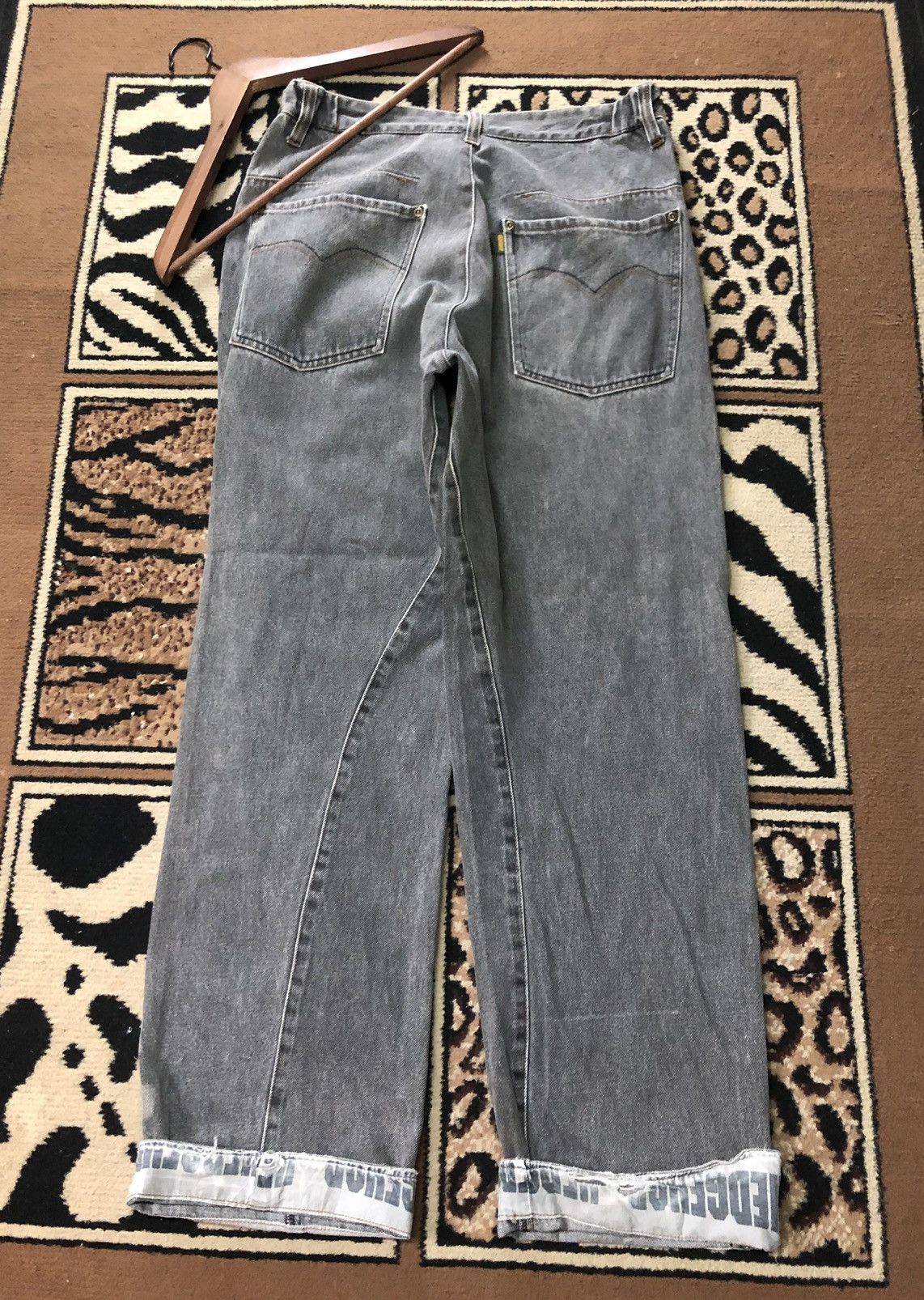 Vintage VINTAGE HED GEHOP COMING FROM NY DISTRESSED DENIM Size US 30 / EU 46 - 1 Thumbnail