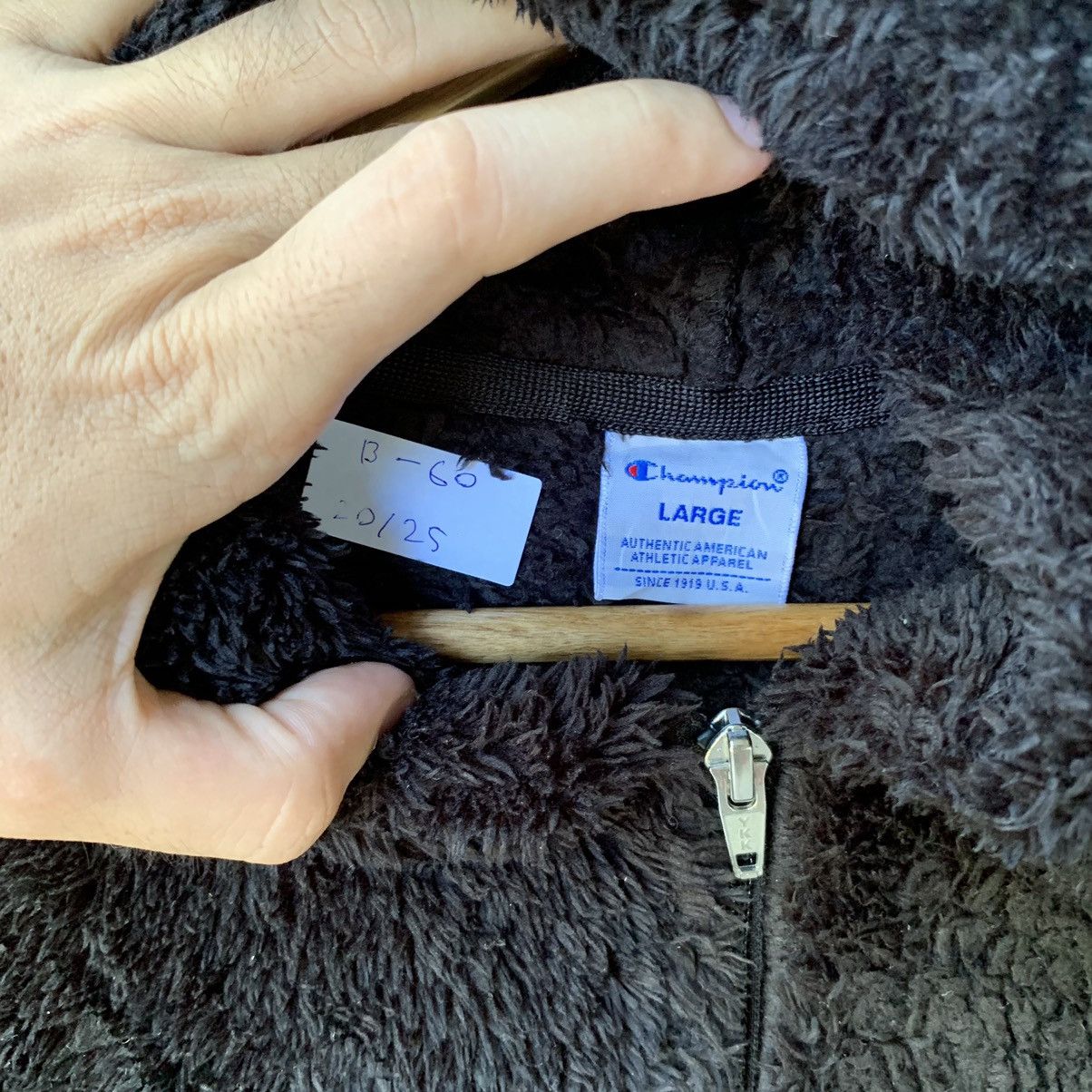 Champion × Vintage Vintage Champion fleece jacket hooded Size US L / EU 52-54 / 3 - 9 Thumbnail