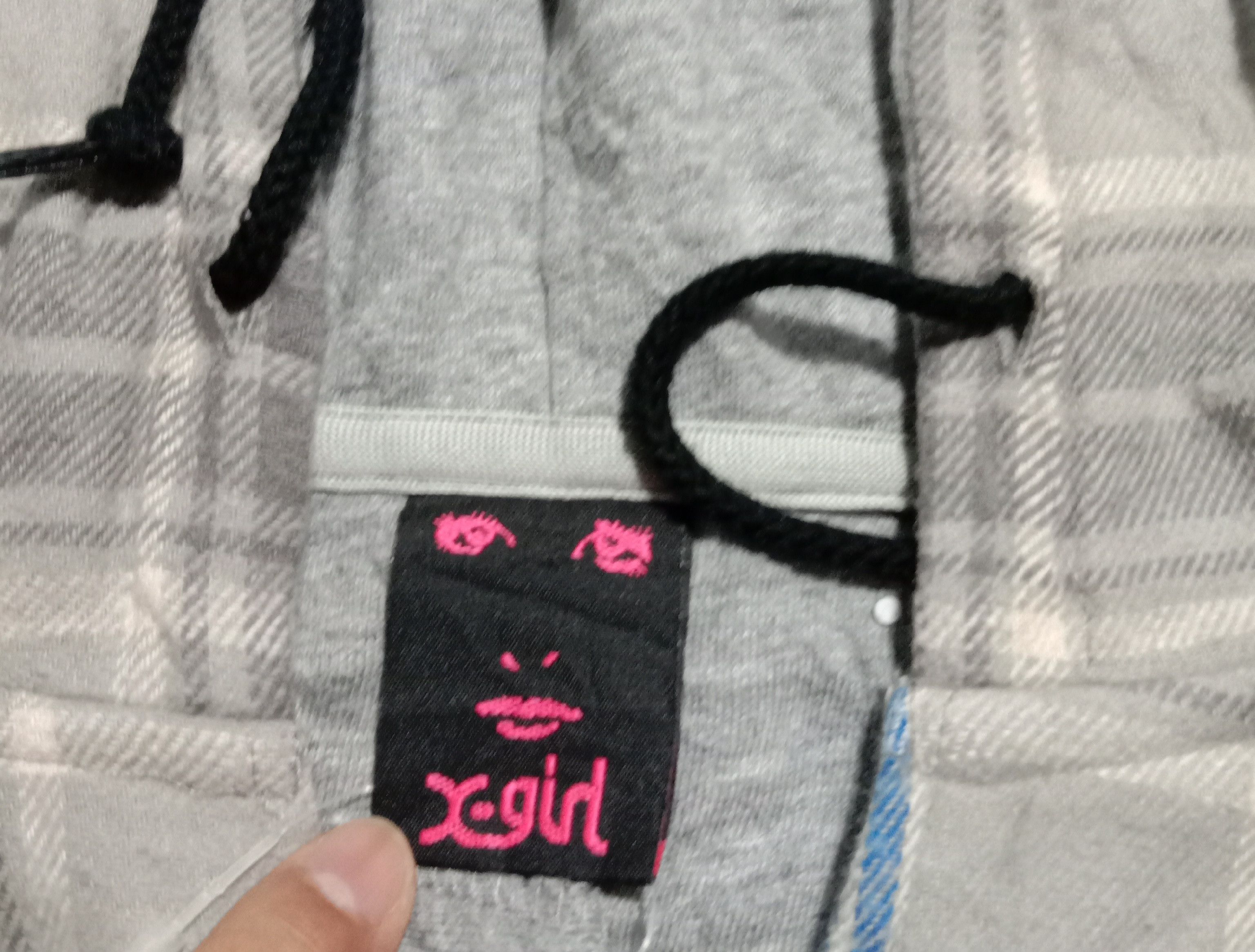 Designer X Girl X-Girl Hoodies Tee Plaid Check Size M / US 6-8 / IT 42-44 - 4 Thumbnail