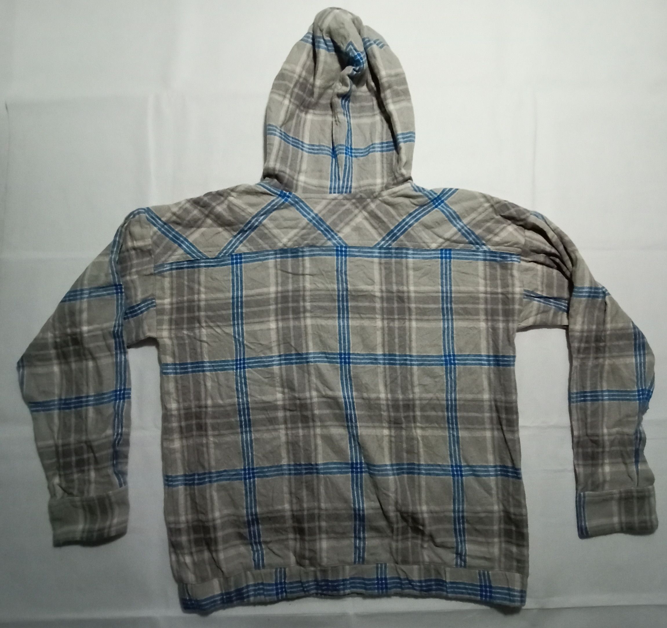 Designer X Girl X-Girl Hoodies Tee Plaid Check Size M / US 6-8 / IT 42-44 - 3 Thumbnail