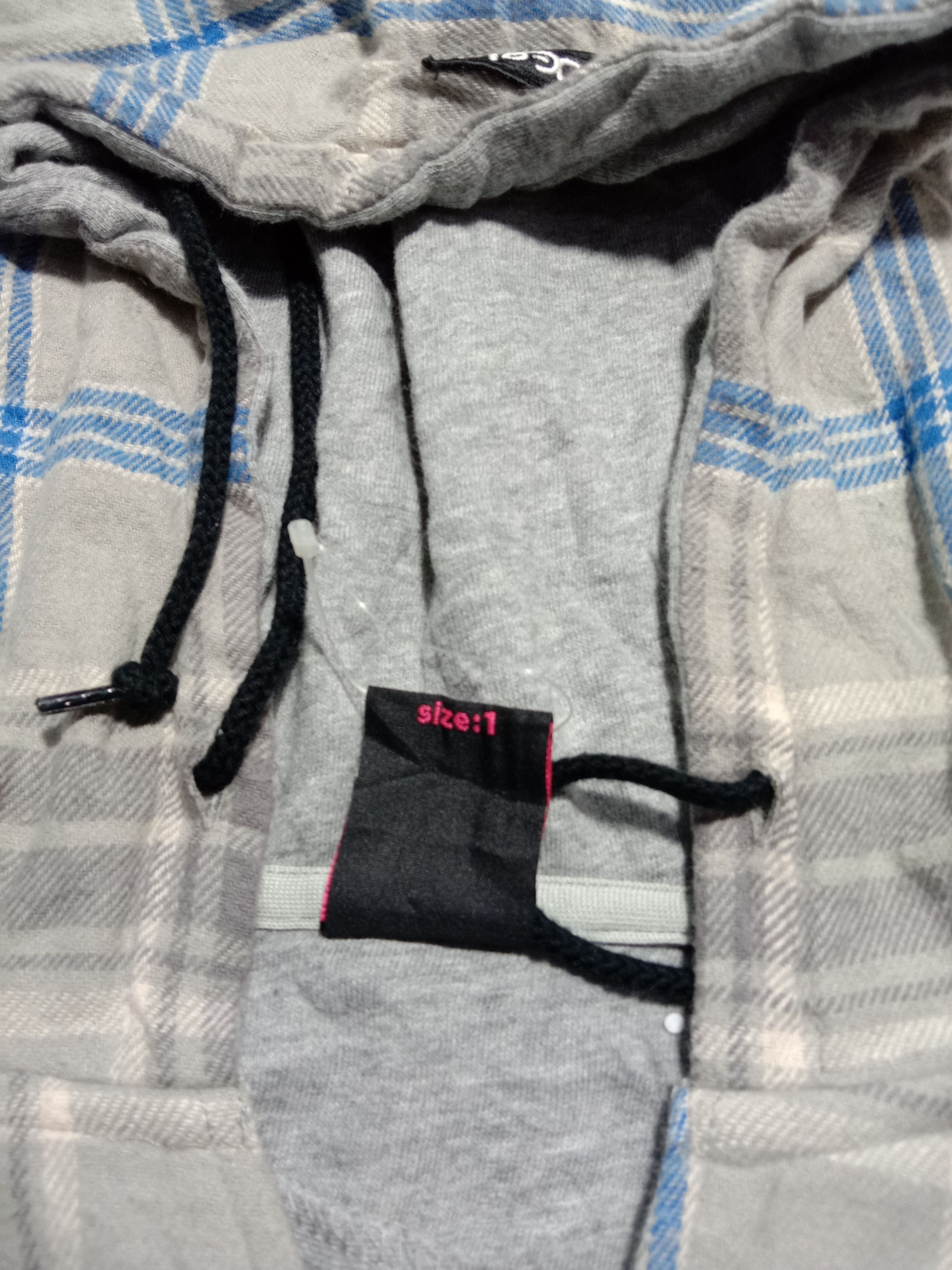 Designer X Girl X-Girl Hoodies Tee Plaid Check Size M / US 6-8 / IT 42-44 - 6 Thumbnail