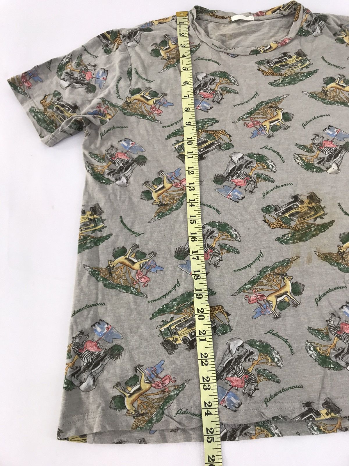 Japanese Brand Adventorous Night Safari Over Printed Tee Size M / US 6-8 / IT 42-44 - 7 Thumbnail