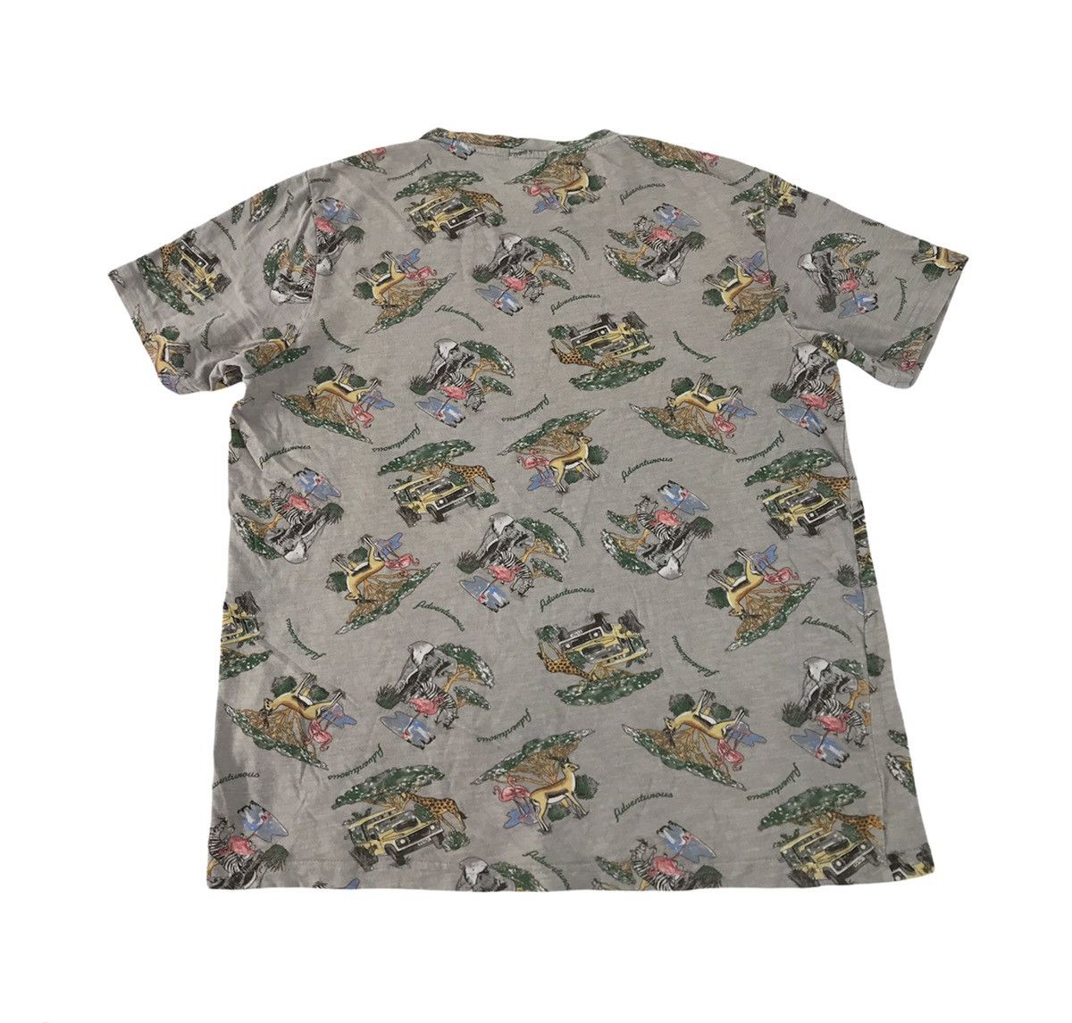 Japanese Brand Adventorous Night Safari Over Printed Tee Size M / US 6-8 / IT 42-44 - 2 Thumbnail