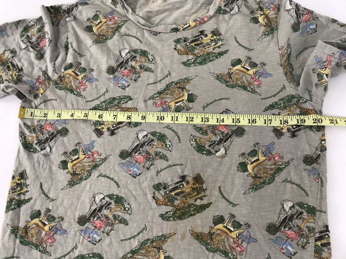 Japanese Brand Adventorous Night Safari Over Printed Tee Size M / US 6-8 / IT 42-44 - 6 Thumbnail