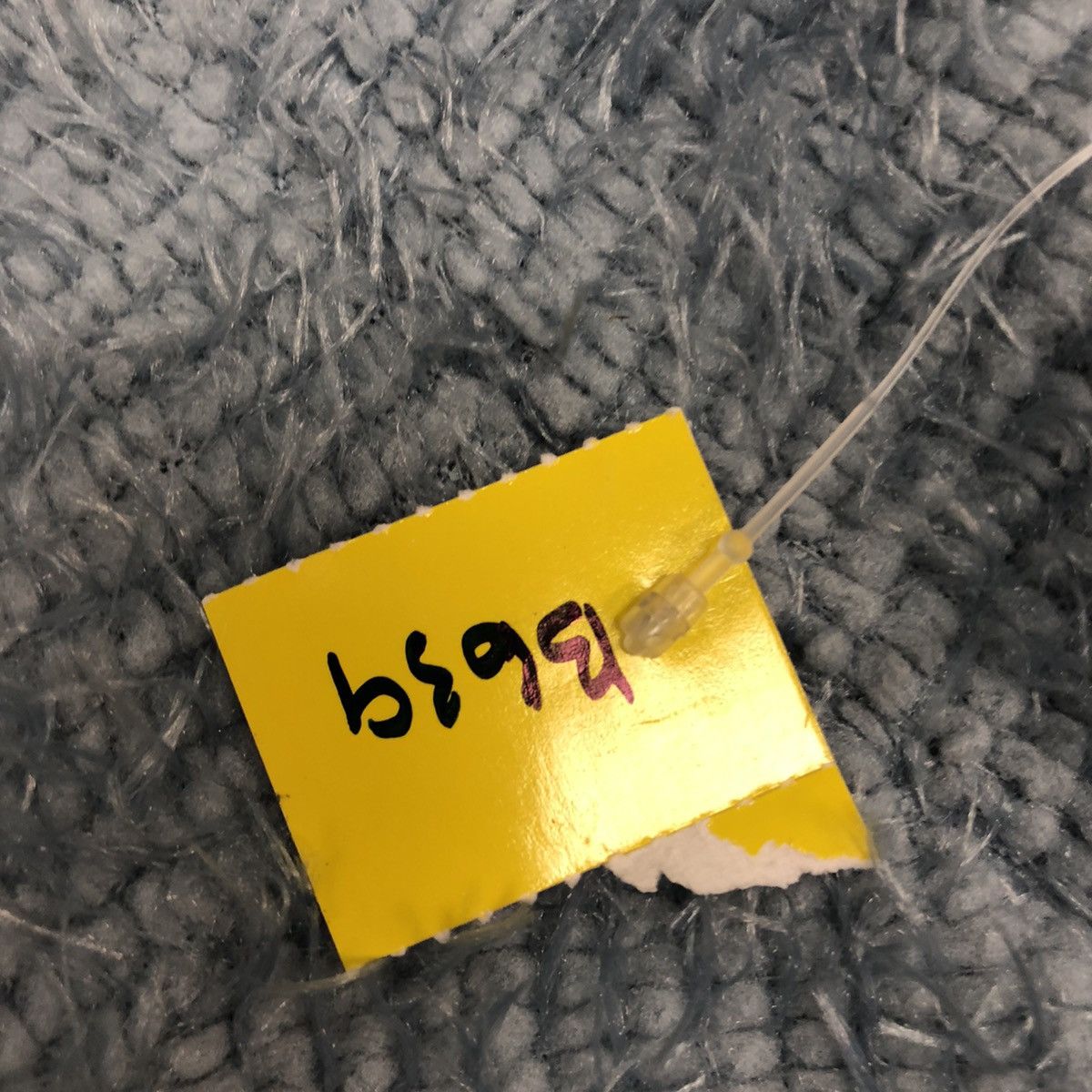 Homespun Knitwear × Japanese Brand DL DrosKip Blue Mohair fur shag shaggy Knitwear #B639 Size M / US 6-8 / IT 42-44 - 10 Thumbnail