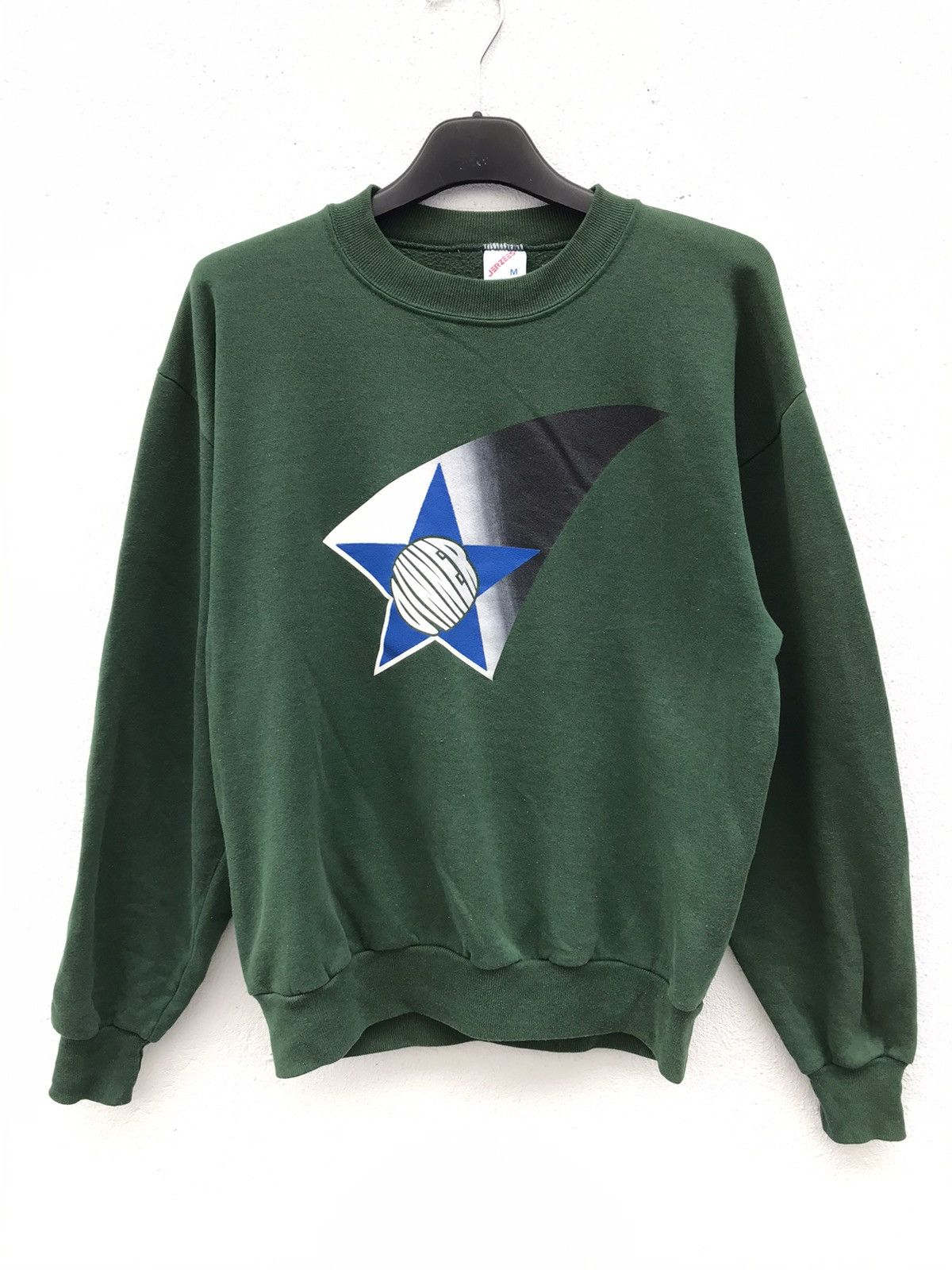 Jerzees × Vintage Made In Usa Vintage Jerzees Crewneck Sweatshirt Size US M / EU 48-50 / 2 - 1 Thumbnail