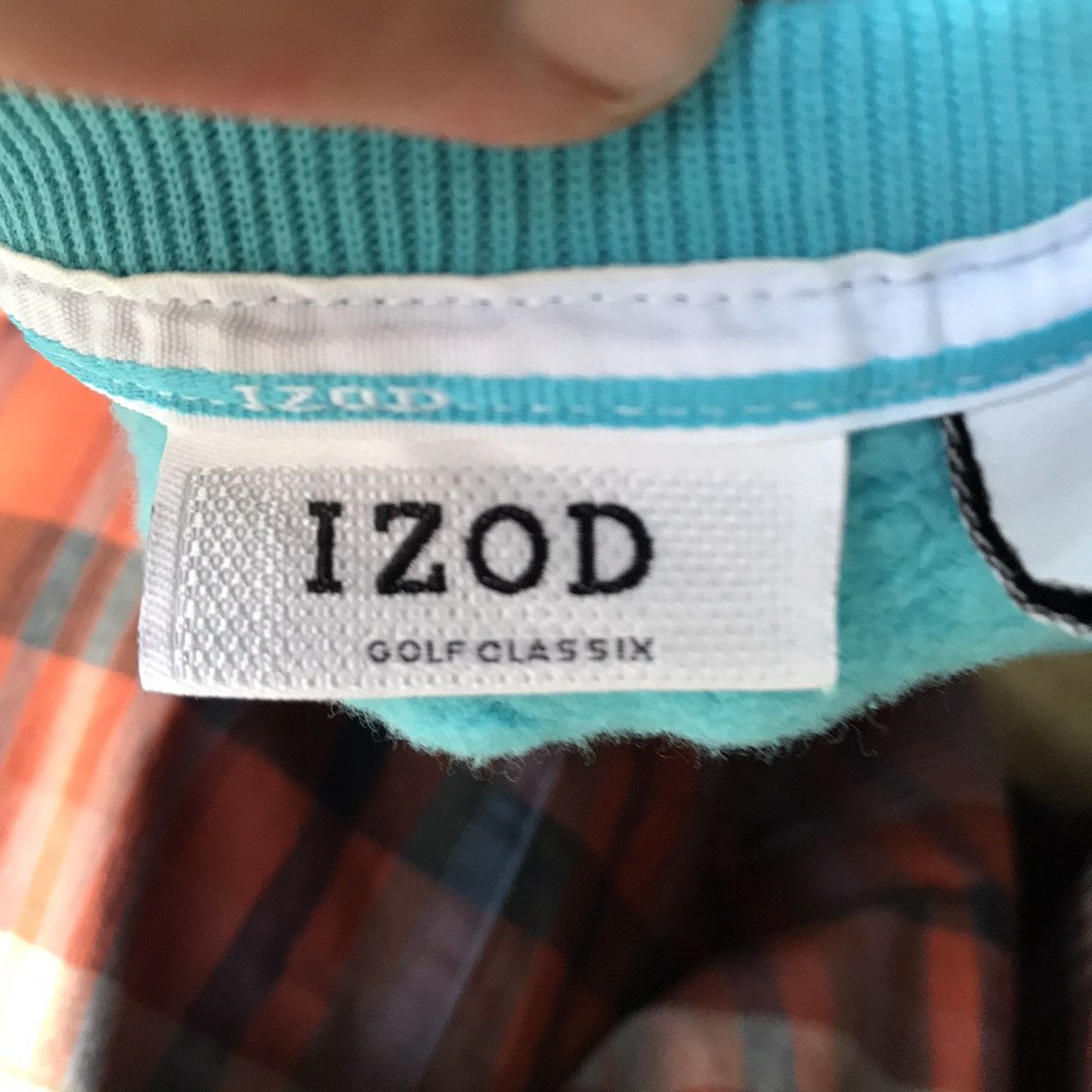 Izod Izod Big Logo Embroidered Crewneck Sweatshirt Size US L / EU 52-54 / 3 - 4 Thumbnail