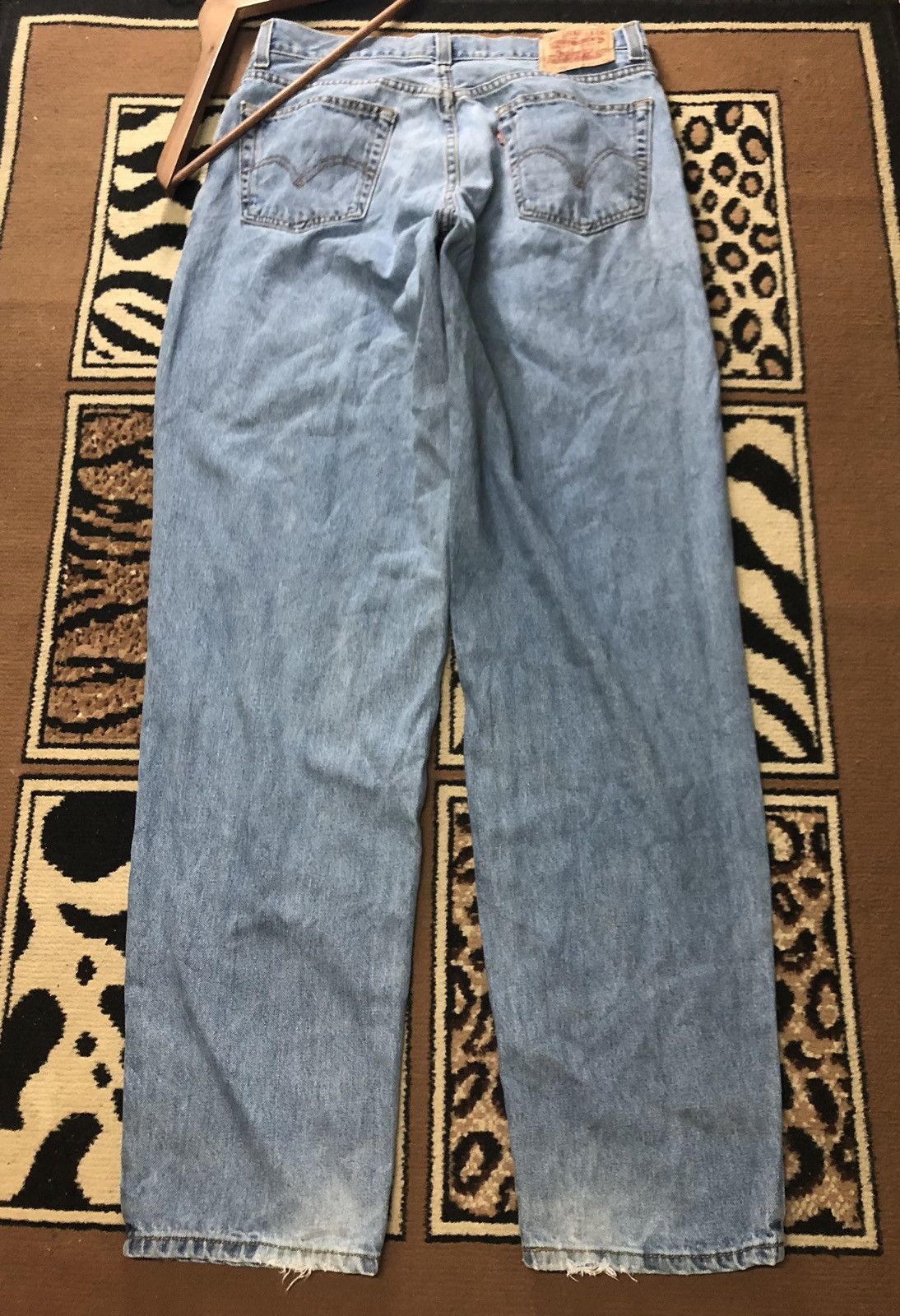 Levi's × Vintage VINTAGE LEVIS 560 COMFORT FIT LIGHT BLUE WASH DISTRESED Size US 32 / EU 48 - 10 Thumbnail