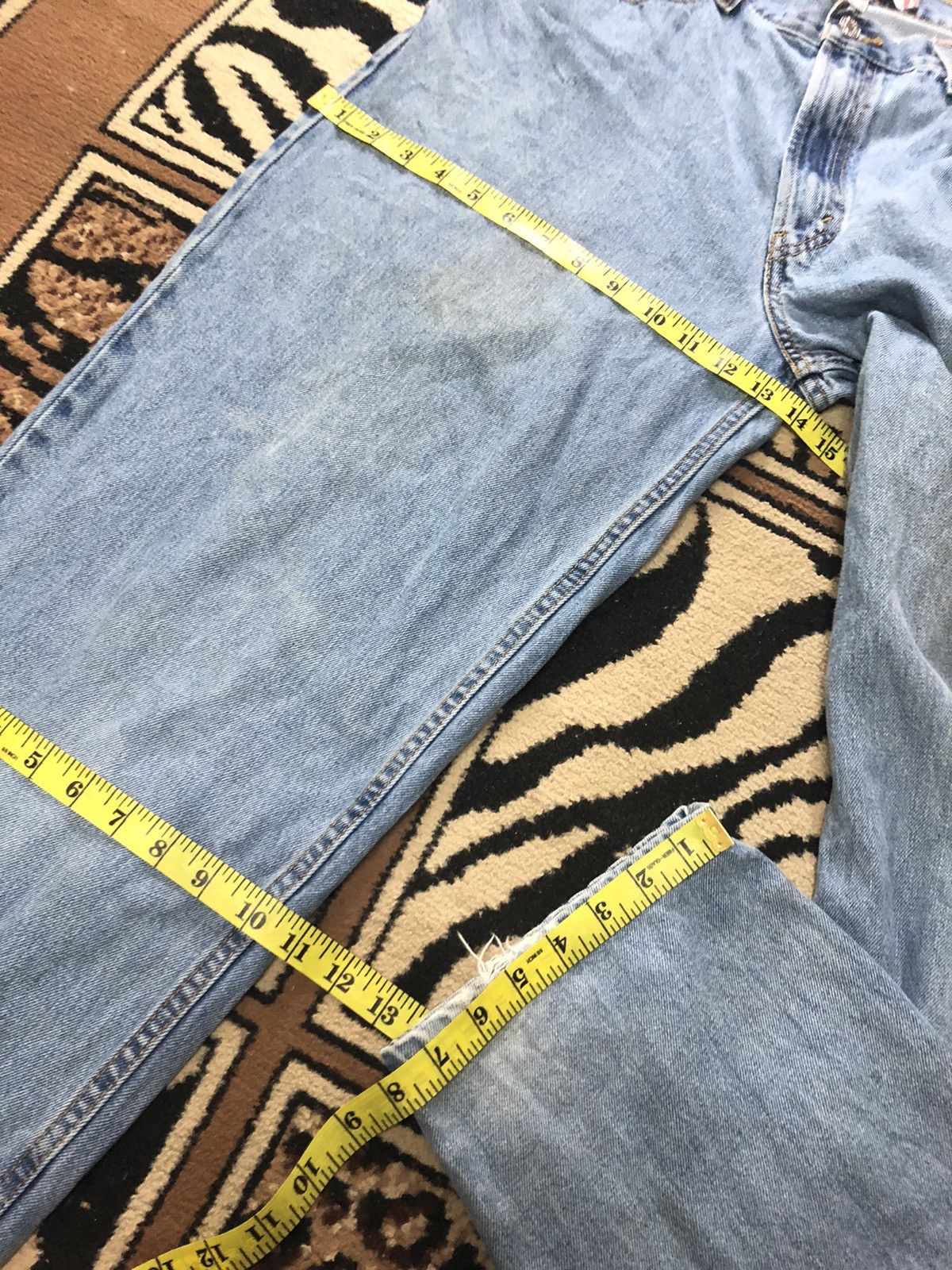 Levi's × Vintage VINTAGE LEVIS 560 COMFORT FIT LIGHT BLUE WASH DISTRESED Size US 32 / EU 48 - 18 Thumbnail