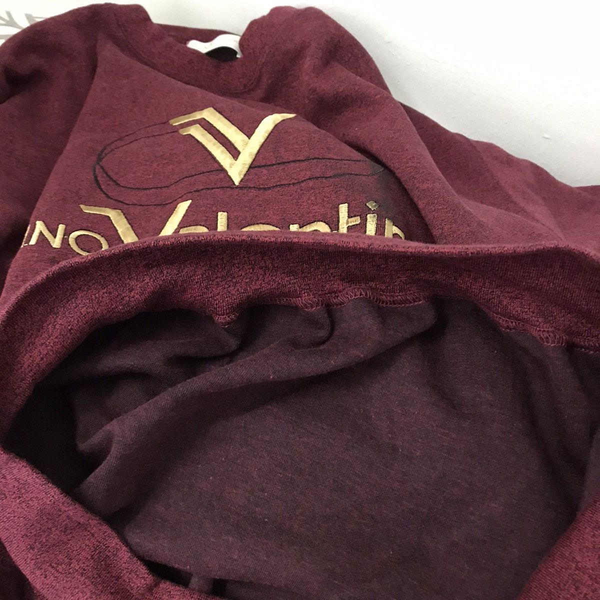 Valentino Dino Valentino Embroidery Big Logo Sweatshirt Size US M / EU 48-50 / 2 - 7 Thumbnail