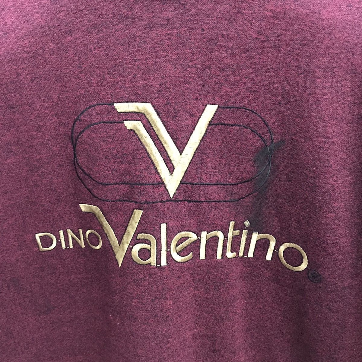 Valentino Dino Valentino Embroidery Big Logo Sweatshirt Size US M / EU 48-50 / 2 - 2 Thumbnail