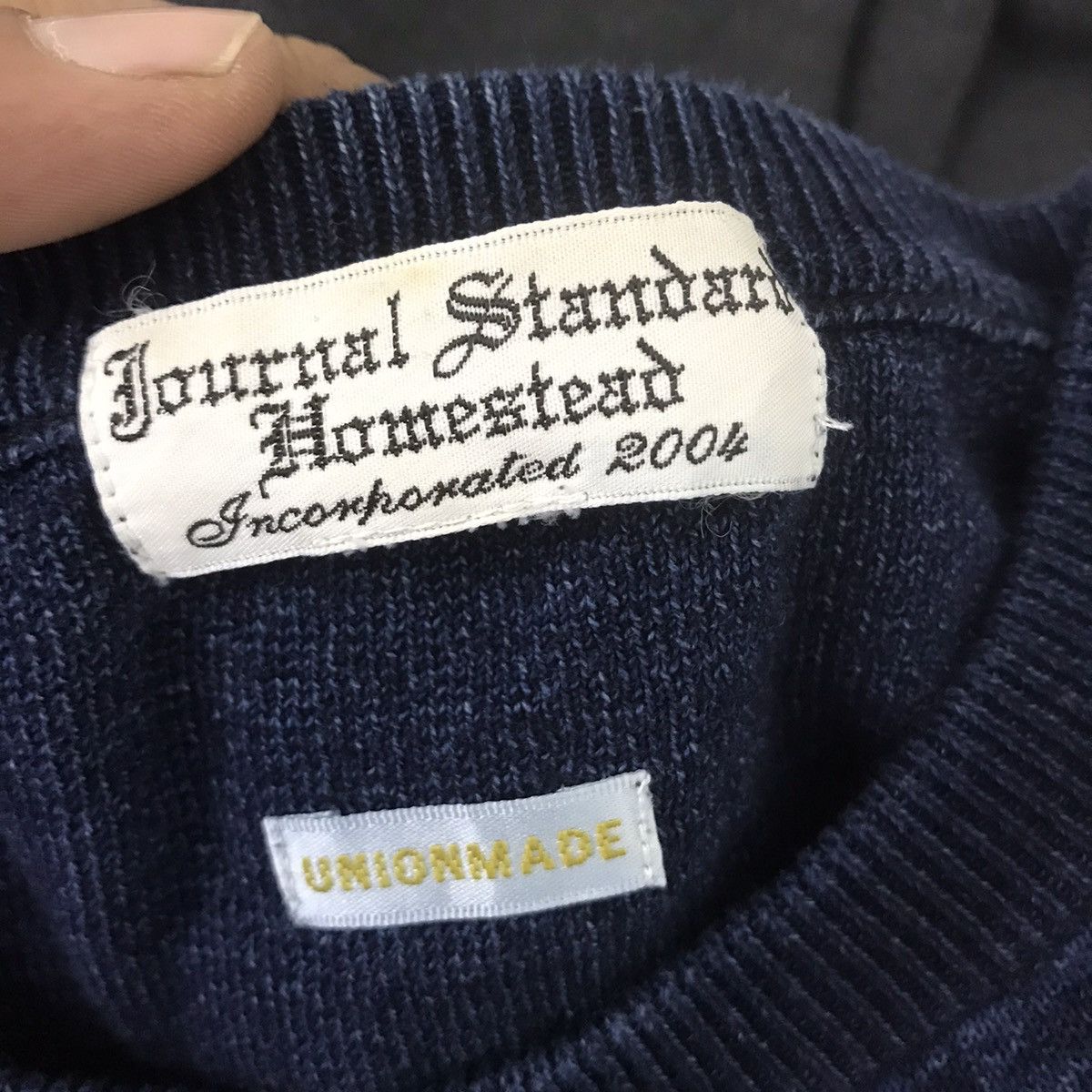 Journal Standard Made In Japan Journal Standard X Union Made Knitwear Size US L / EU 52-54 / 3 - 3 Thumbnail