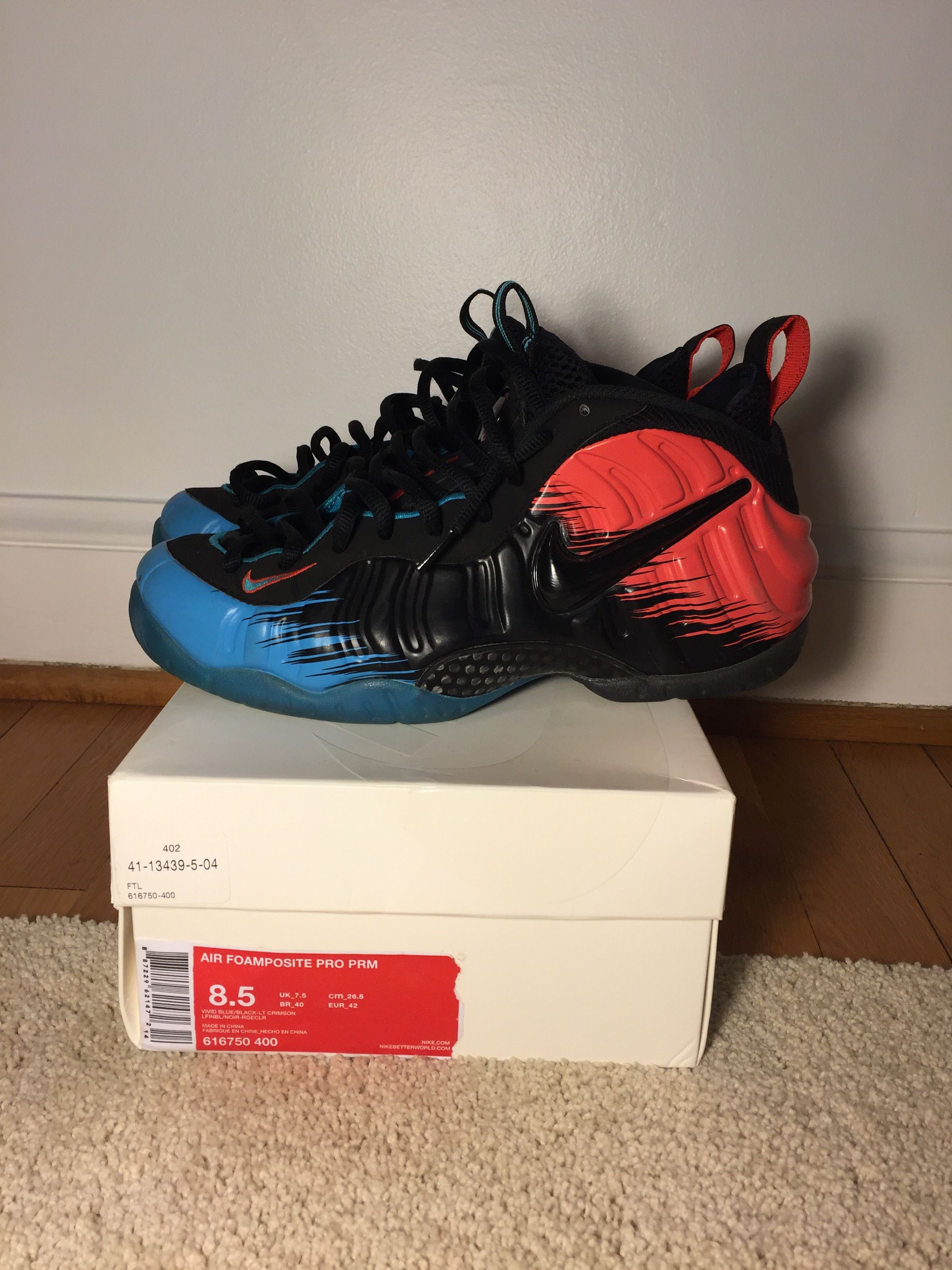 Nike NIKE FOAMPOSITE PRO SPIDERMAN | Grailed